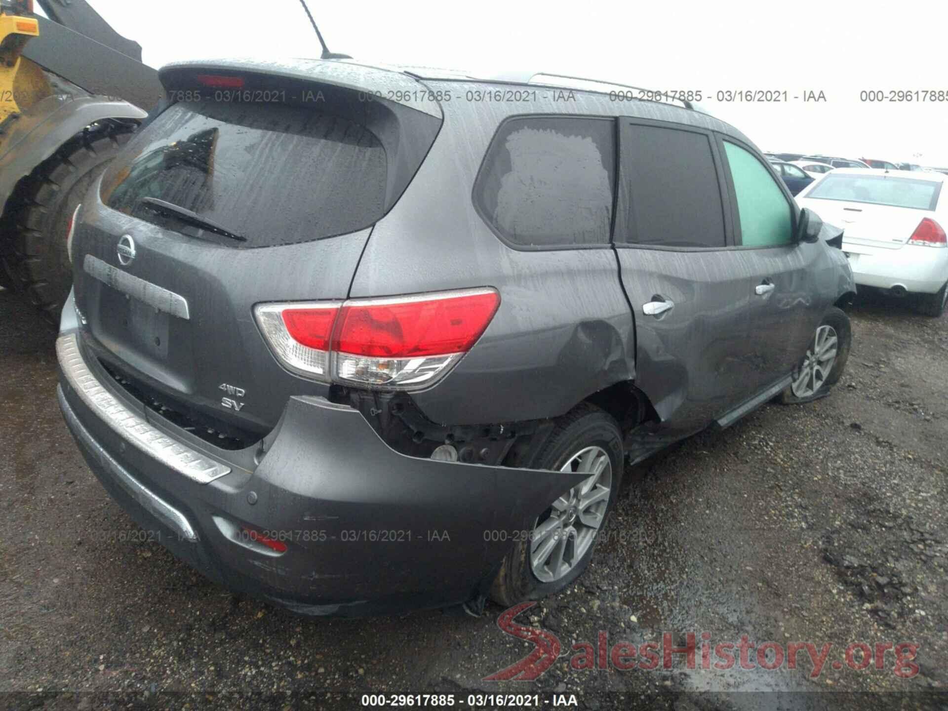 5N1AR2MM9GC644989 2016 NISSAN PATHFINDER