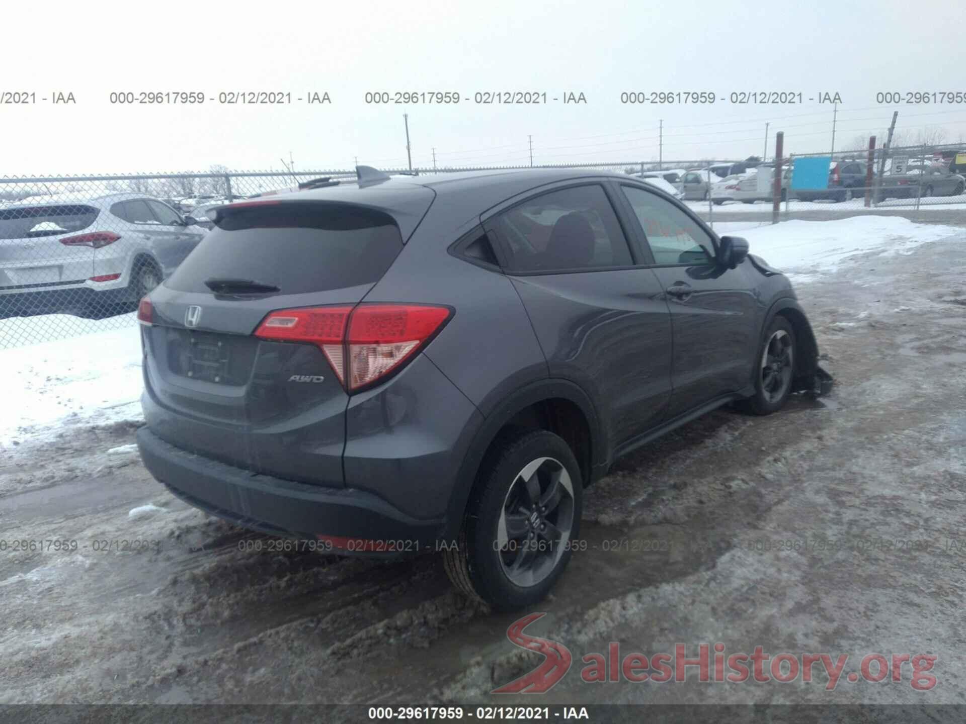 3CZRU6H56JG718626 2018 HONDA HR-V