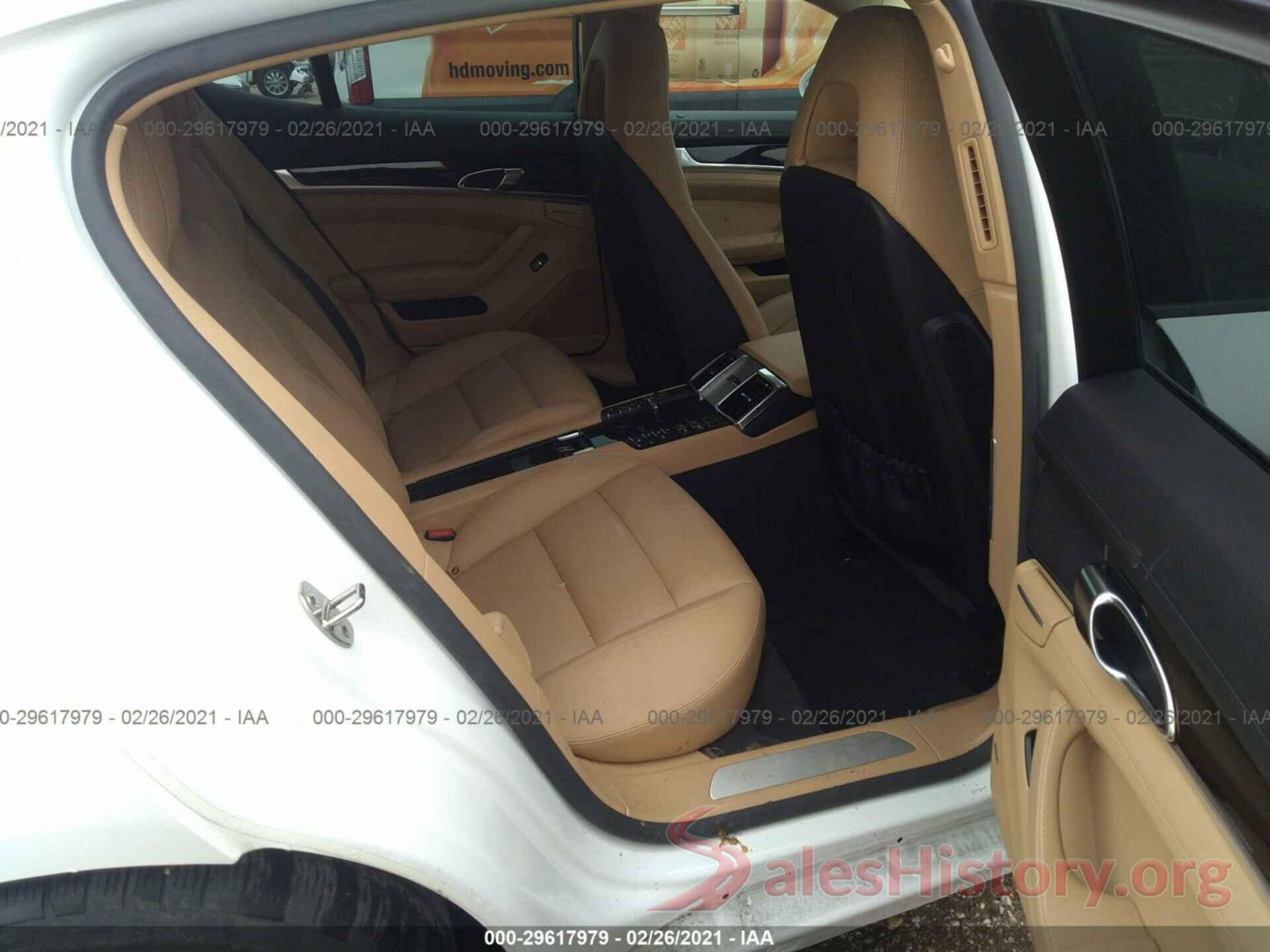 WP0AA2A70GL007337 2016 PORSCHE PANAMERA