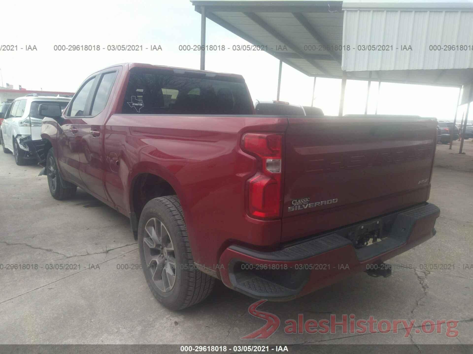 1GCRWDEKXKZ338821 2019 CHEVROLET SILVERADO 1500