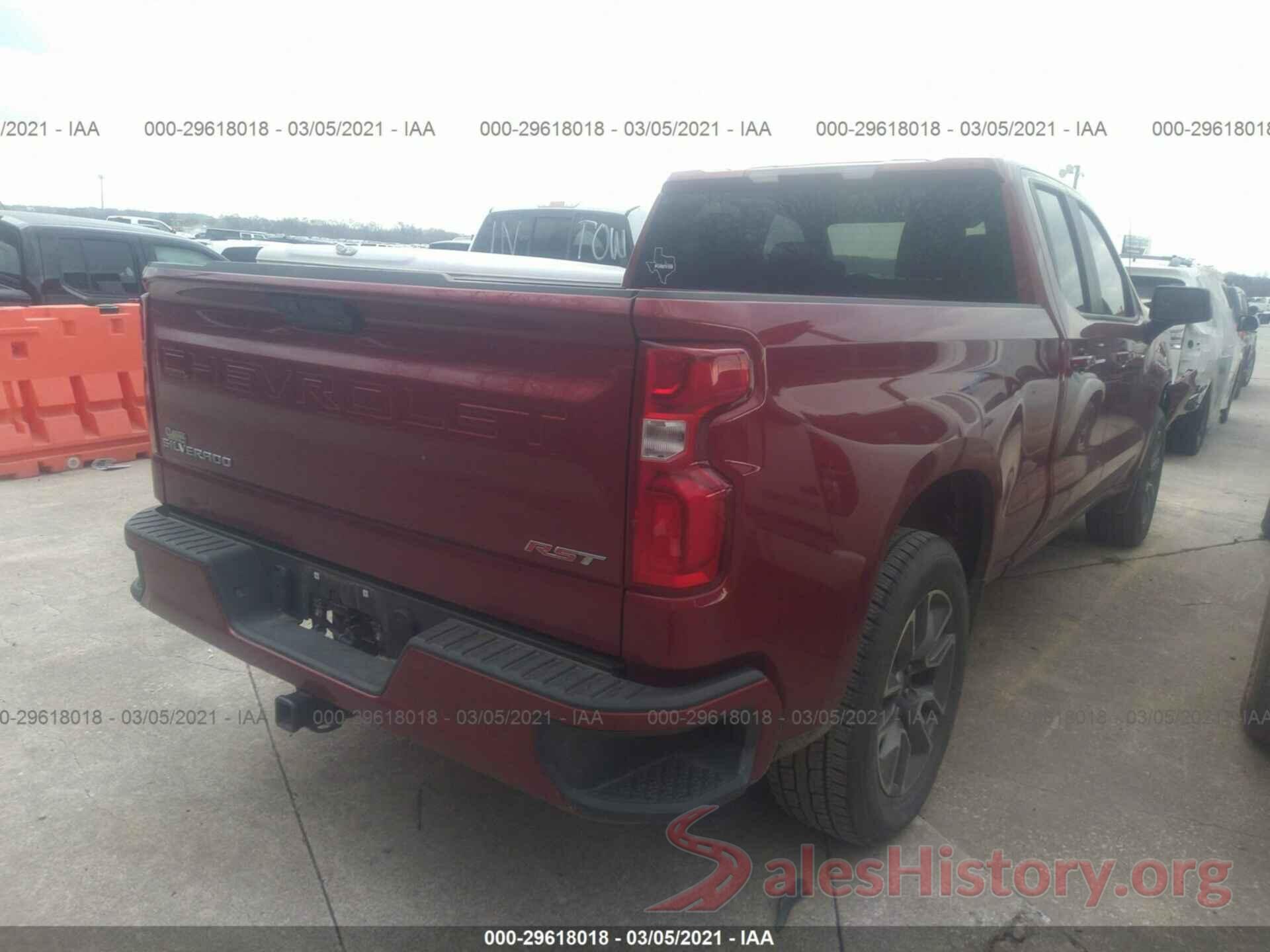 1GCRWDEKXKZ338821 2019 CHEVROLET SILVERADO 1500