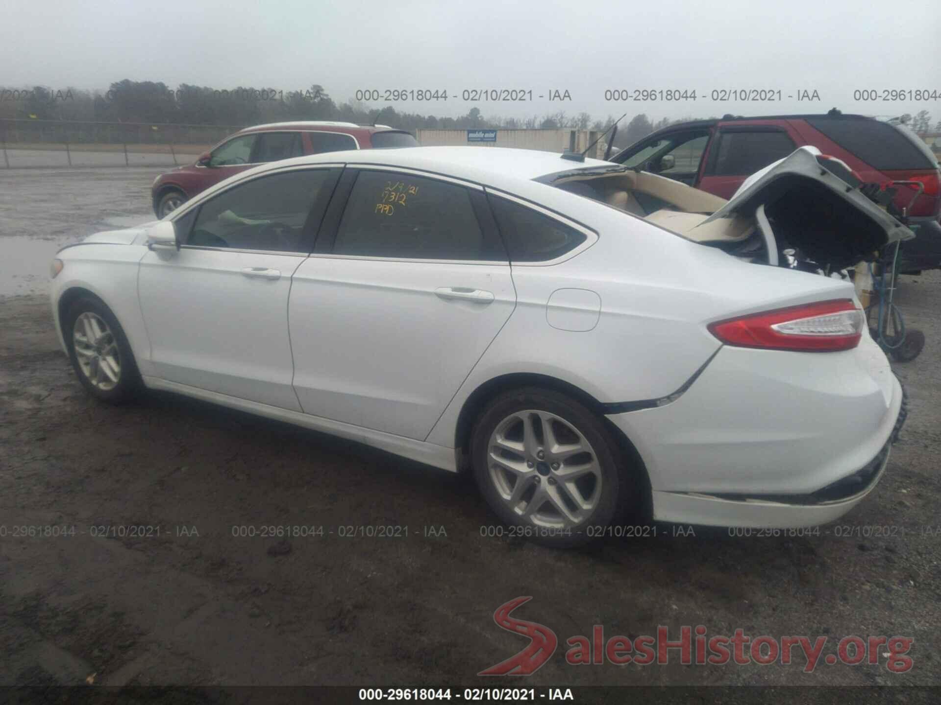 3FA6P0HD7GR197312 2016 FORD FUSION