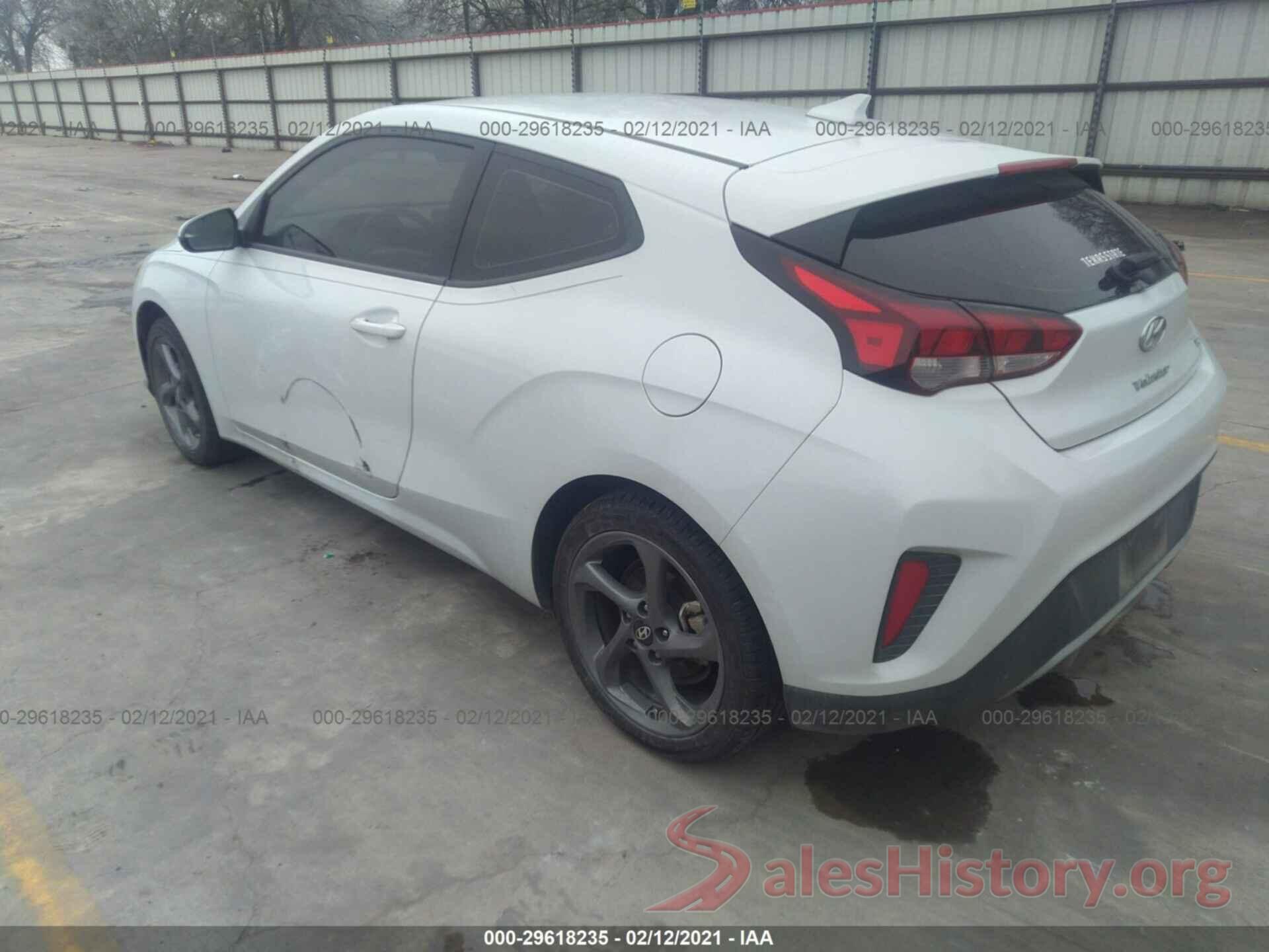 KMHTG6AFXKU006426 2019 HYUNDAI VELOSTER