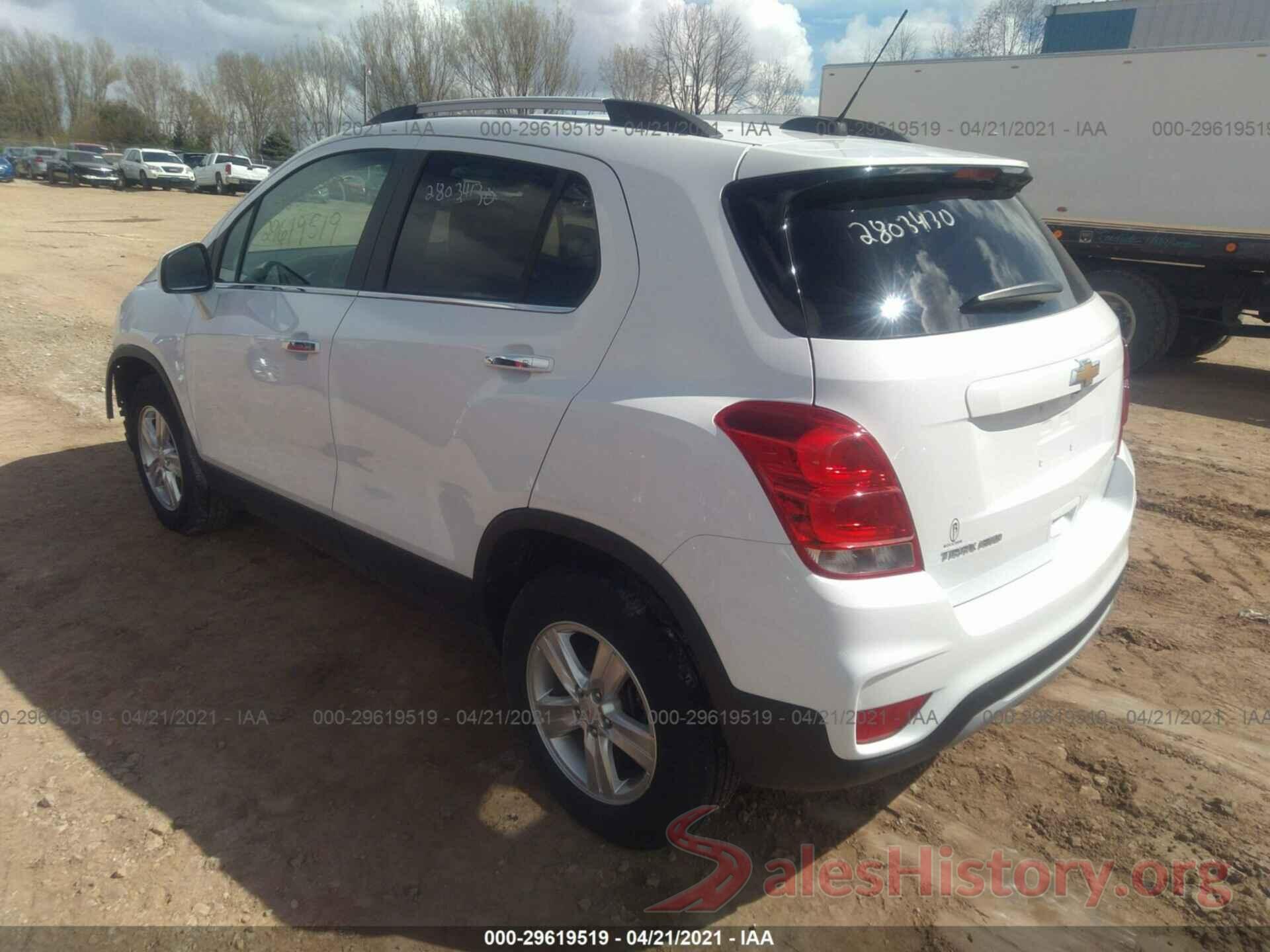 KL7CJPSB3HB216438 2017 CHEVROLET TRAX