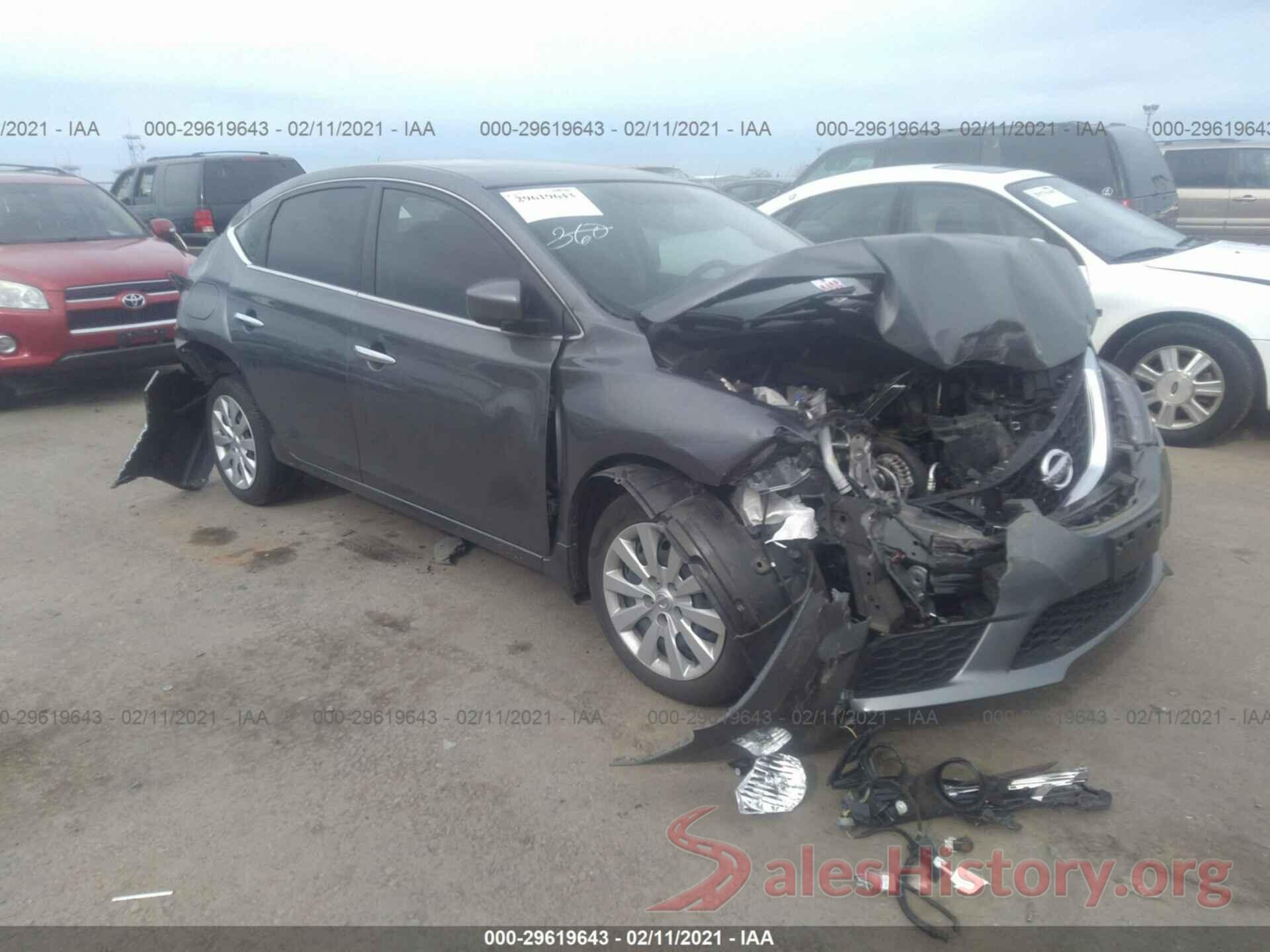 3N1AB7AP6KY404290 2019 NISSAN SENTRA