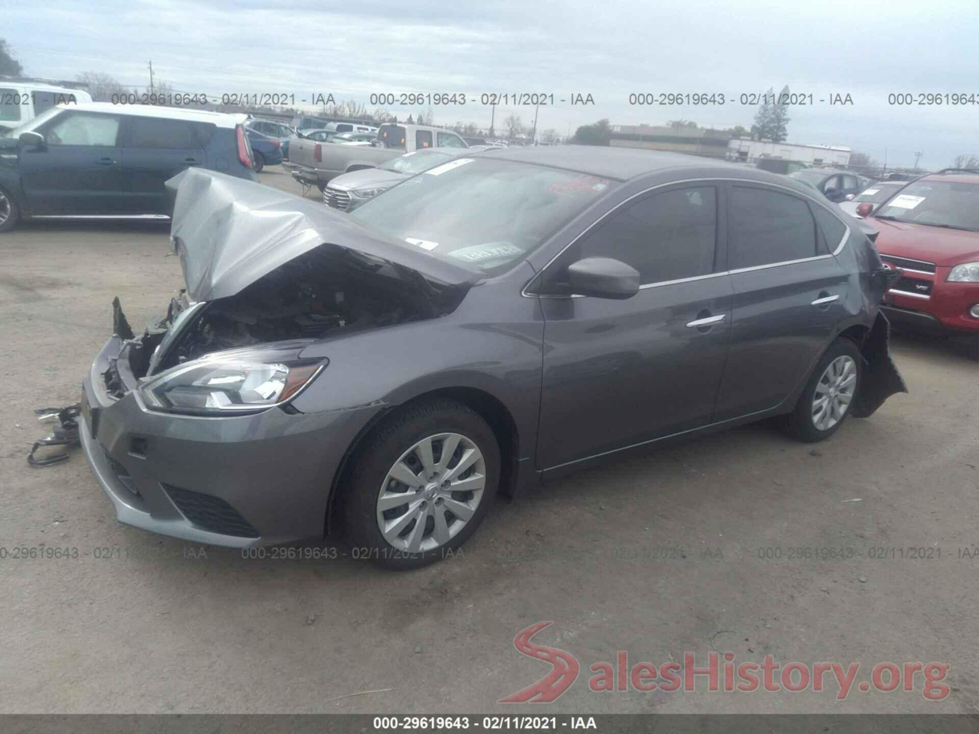 3N1AB7AP6KY404290 2019 NISSAN SENTRA