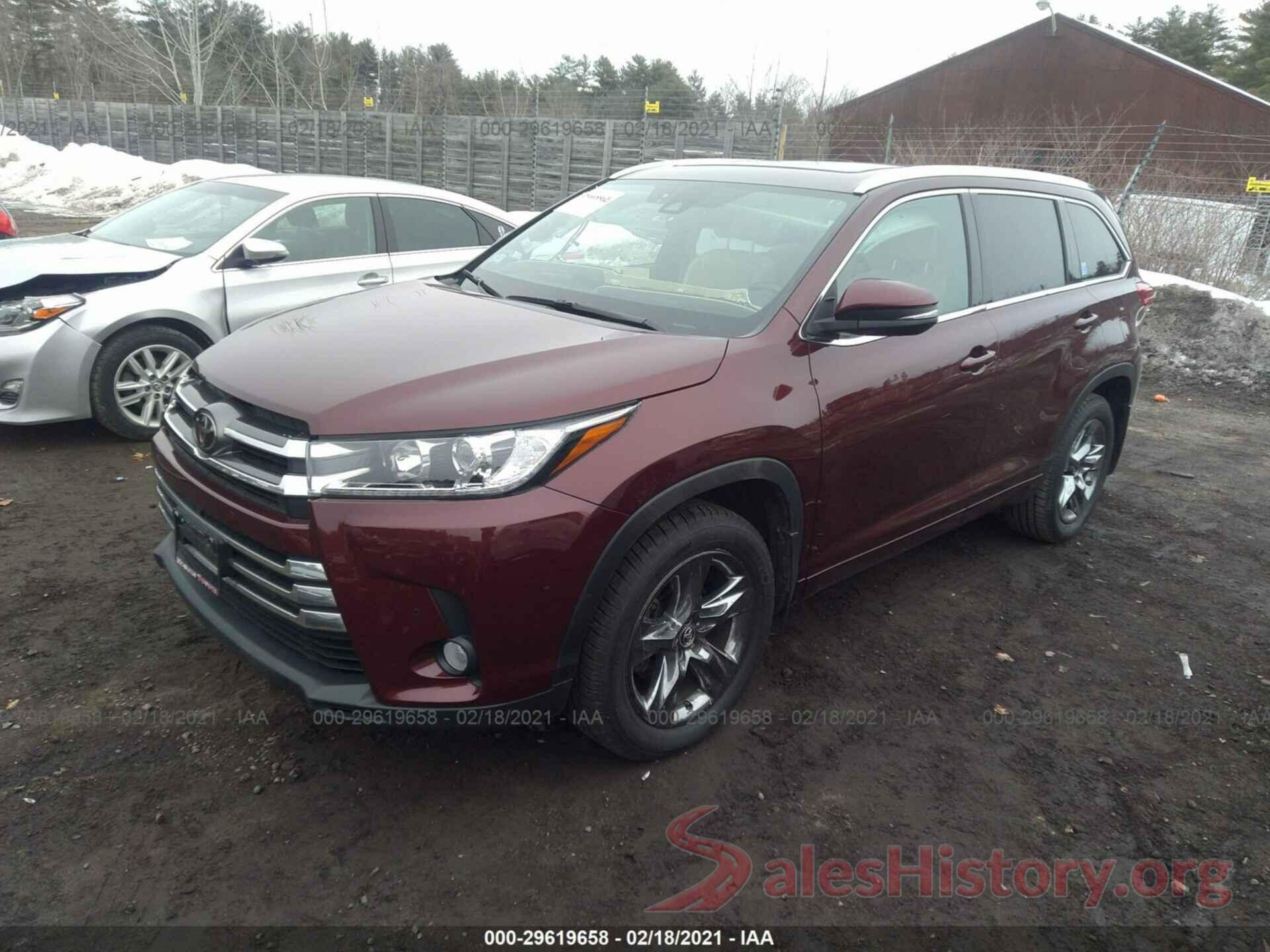 5TDDZRFH9HS388279 2017 TOYOTA HIGHLANDER