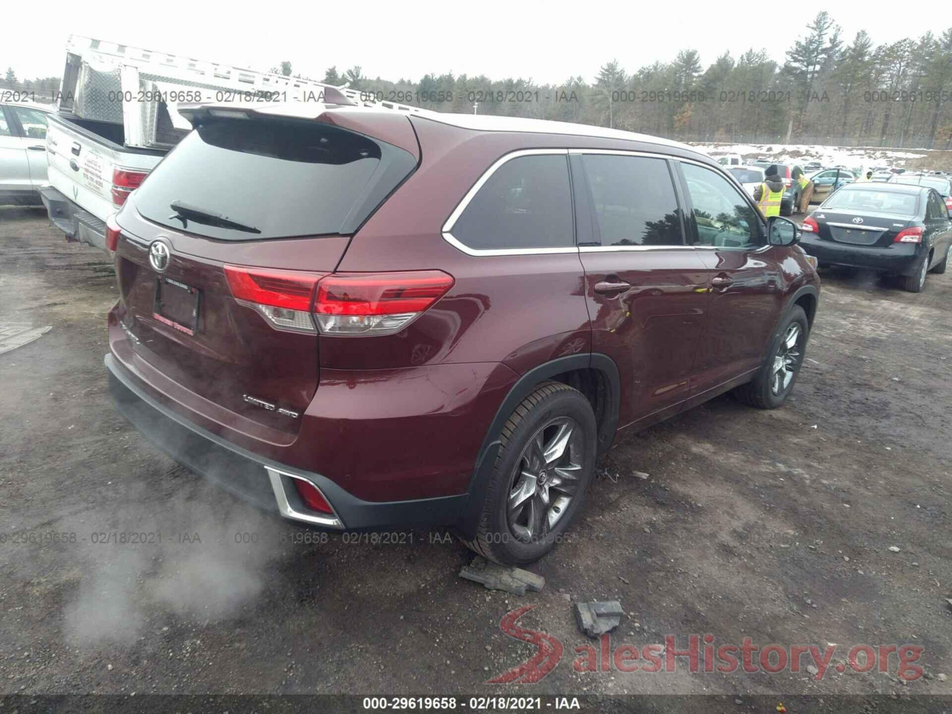 5TDDZRFH9HS388279 2017 TOYOTA HIGHLANDER