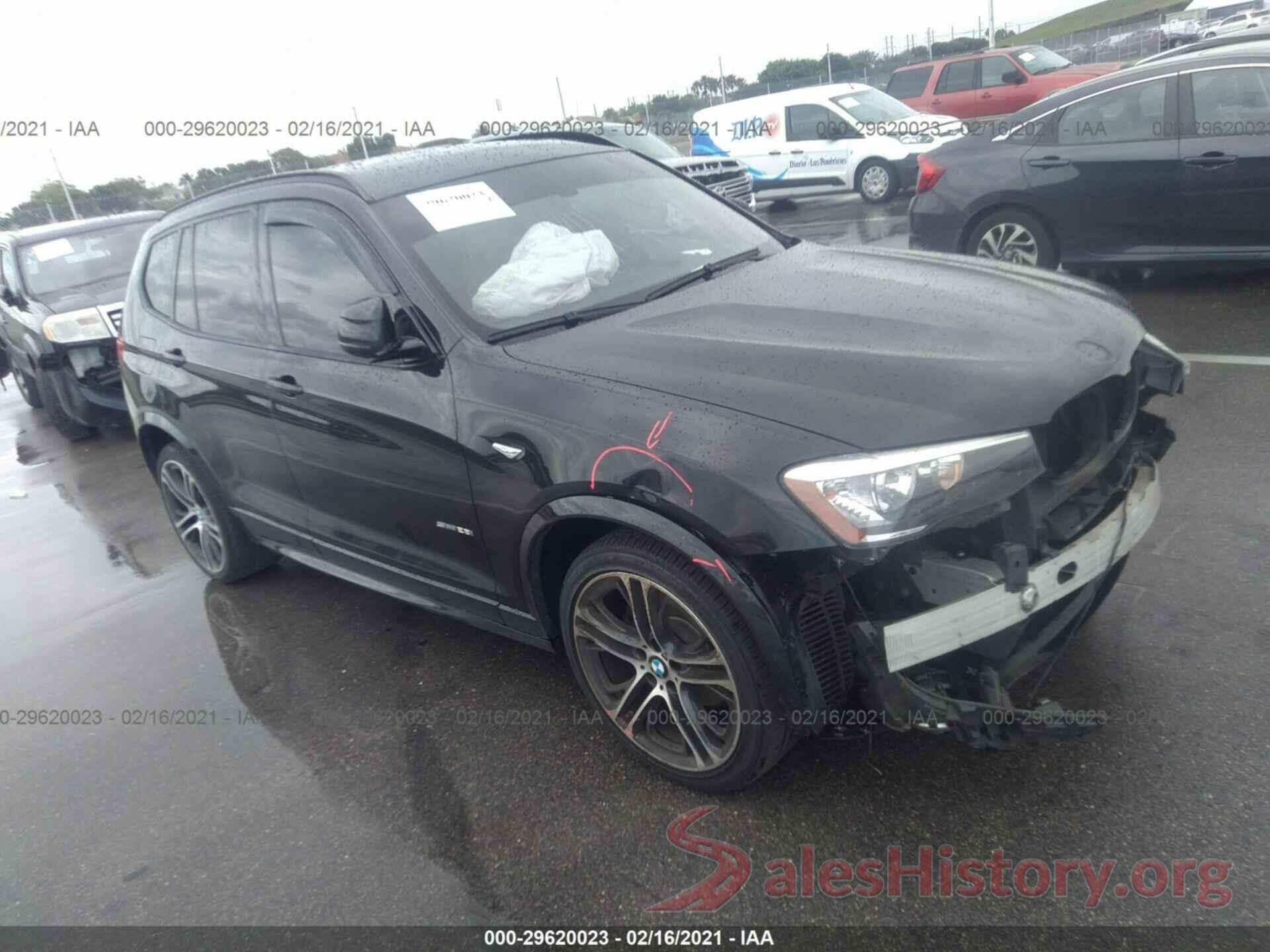 5UXWZ7C52H0V85092 2017 BMW X3