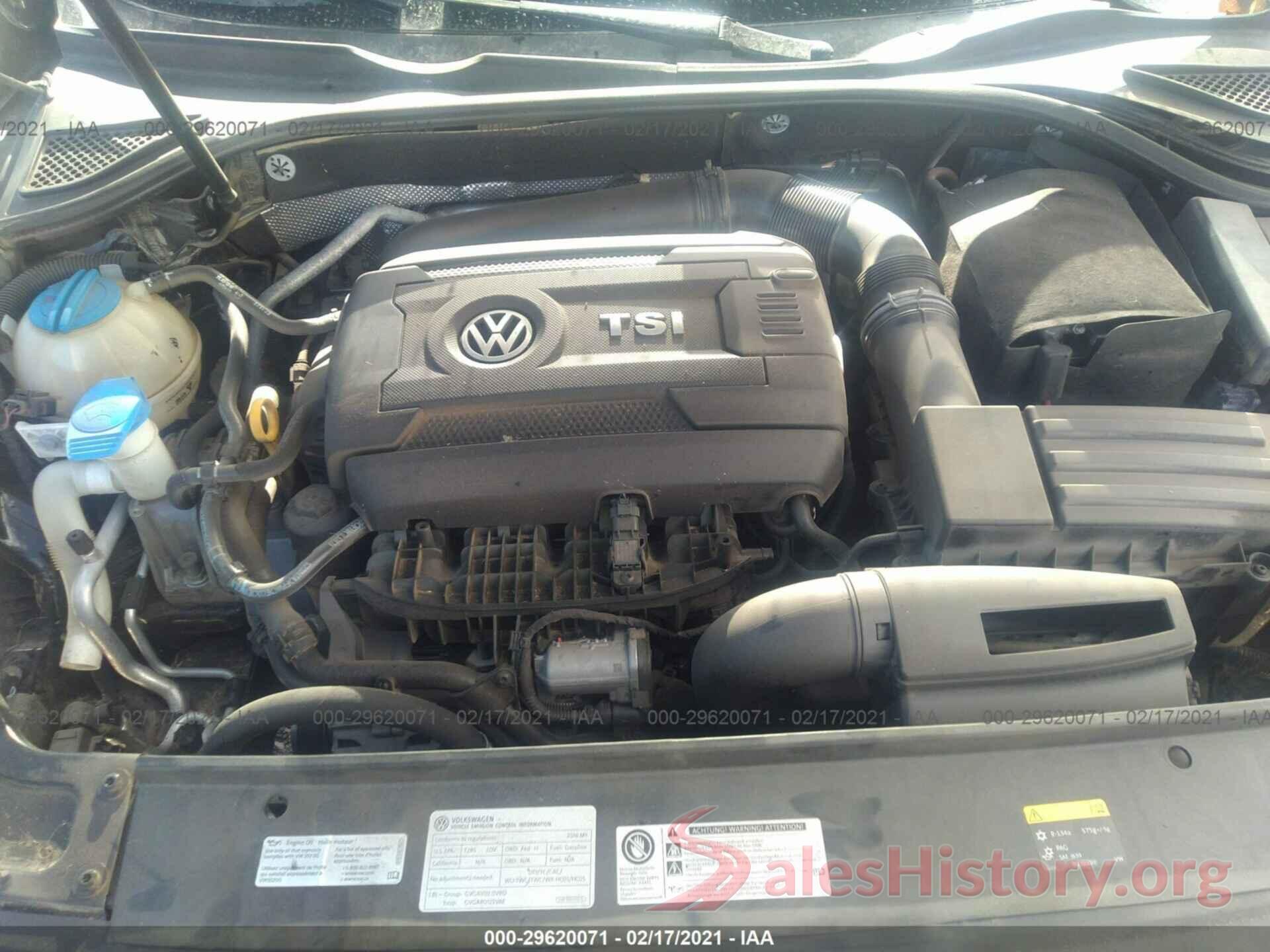 1VWAS7A35GC036787 2016 VOLKSWAGEN PASSAT