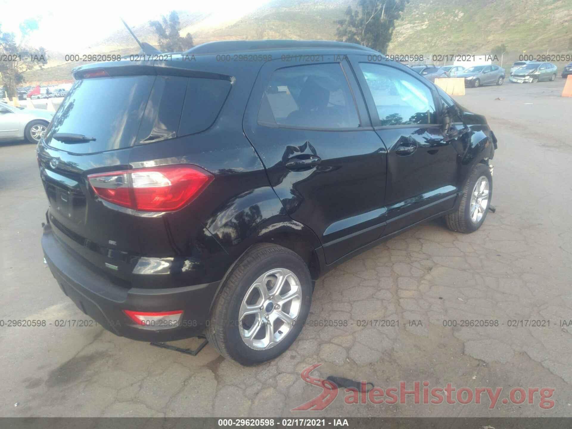 MAJ3P1TEXJC163847 2018 FORD ECOSPORT