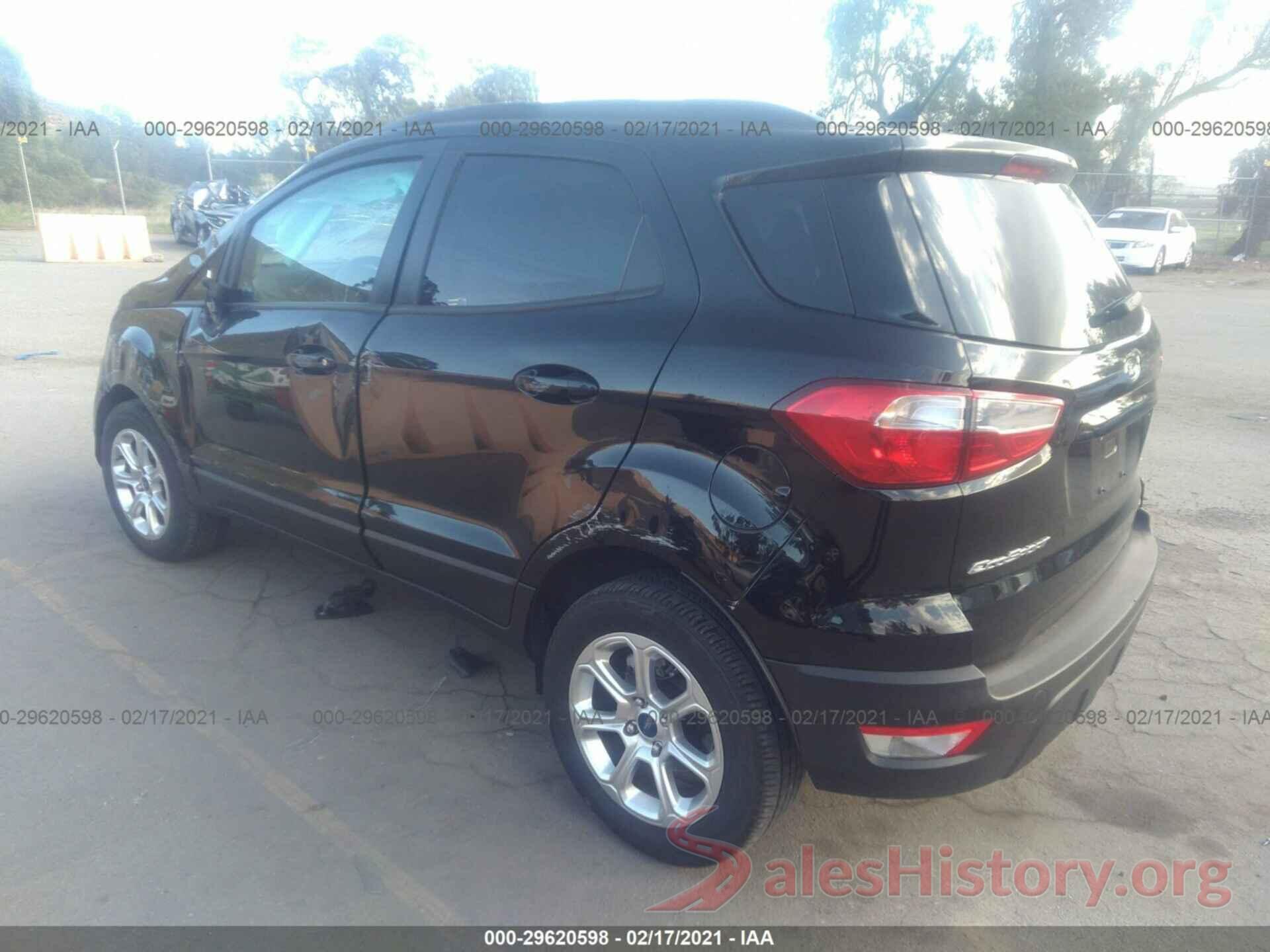 MAJ3P1TEXJC163847 2018 FORD ECOSPORT