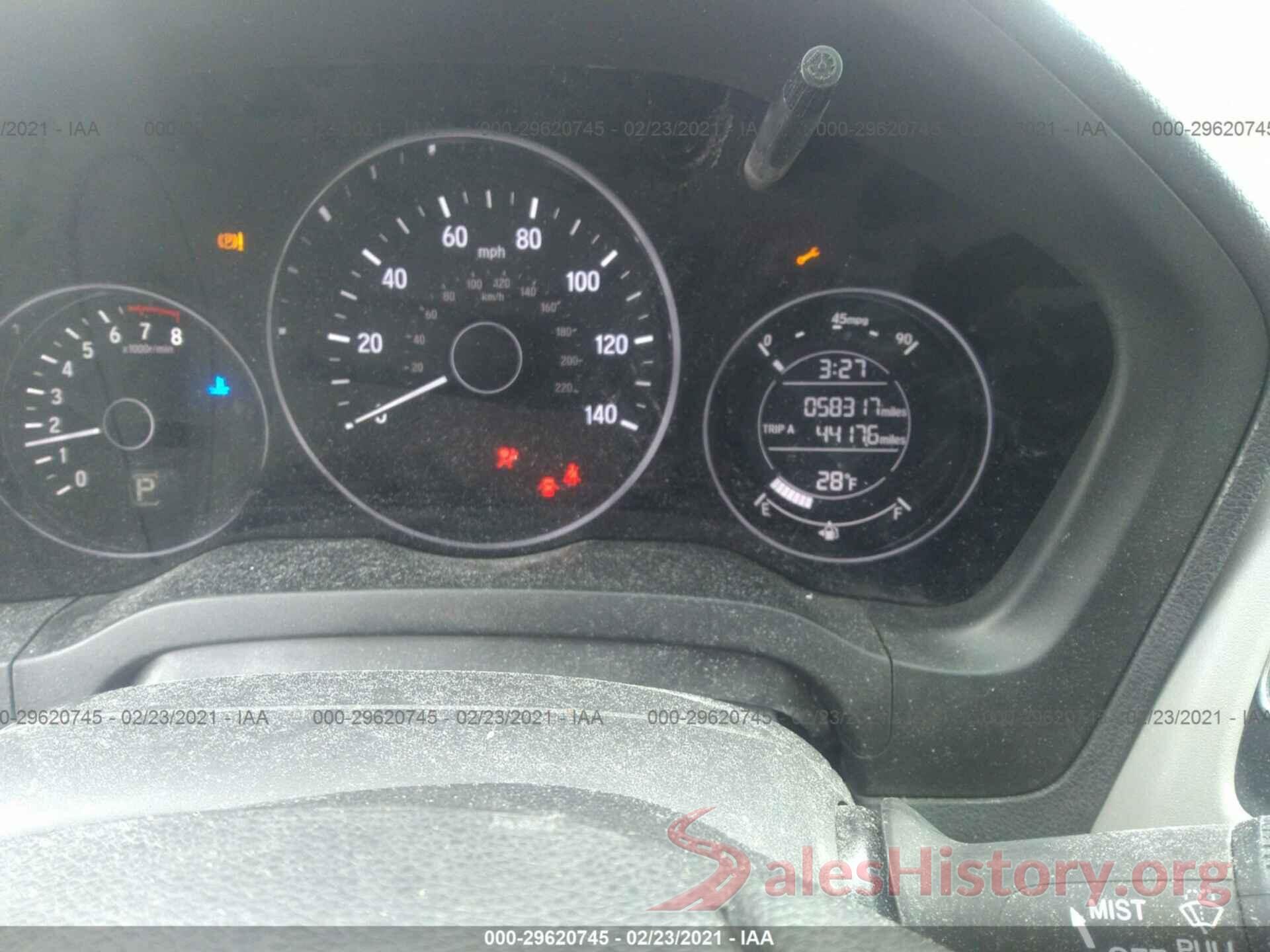 3CZRU6H53HM727845 2017 HONDA HR-V