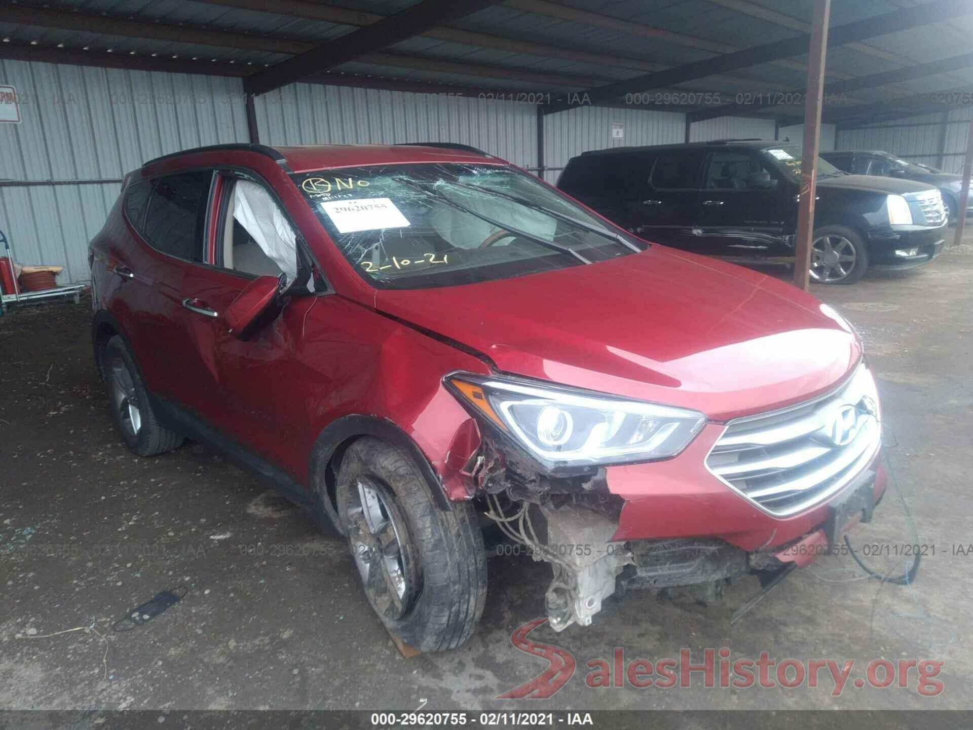 5XYZU3LB2HG454802 2017 HYUNDAI SANTA FE SPORT