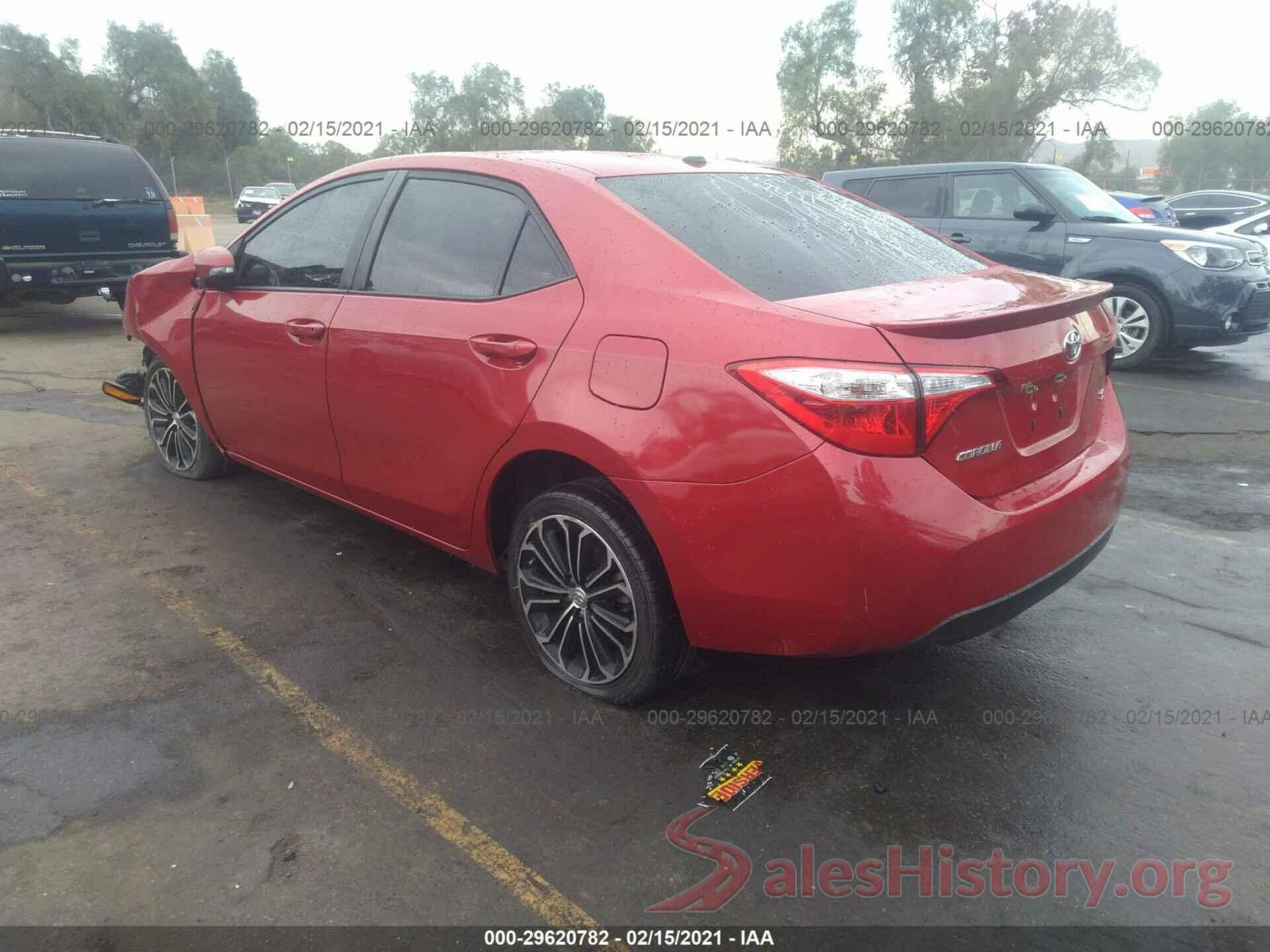 5YFBURHE7GP390046 2016 TOYOTA COROLLA