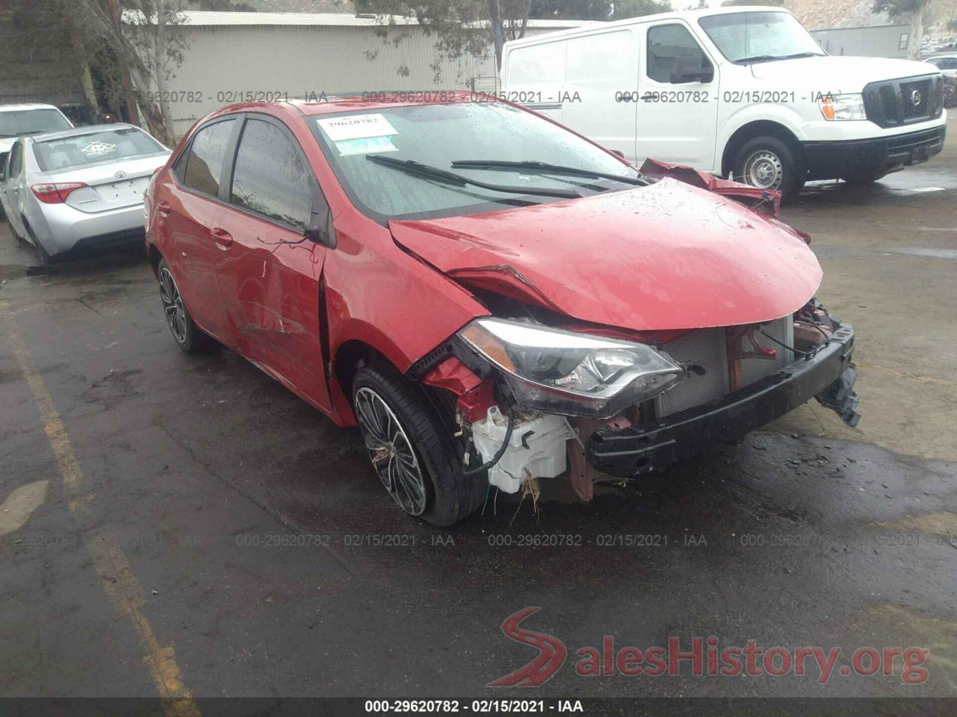 5YFBURHE7GP390046 2016 TOYOTA COROLLA