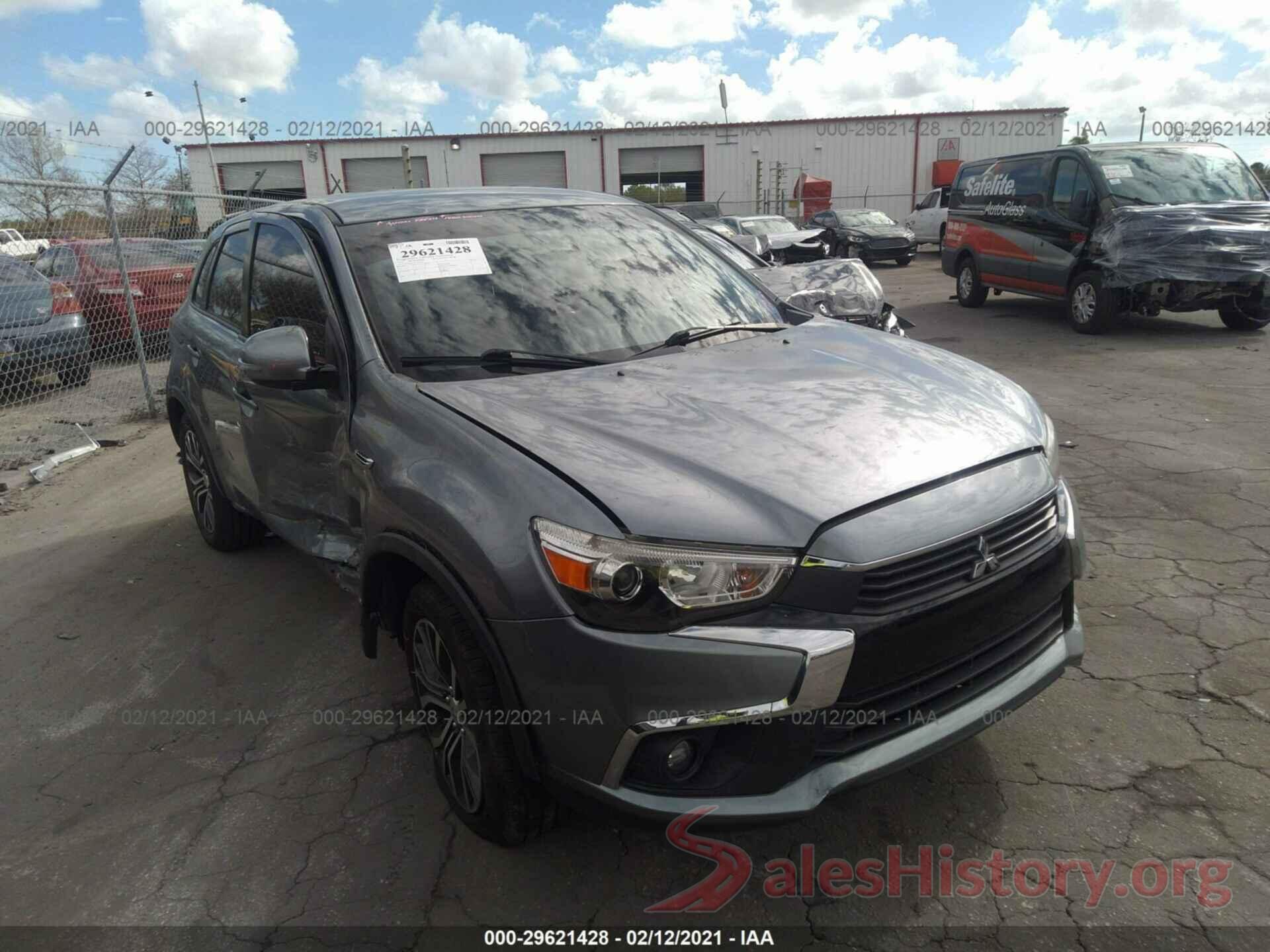 JA4AP3AUXGZ034448 2016 MITSUBISHI OUTLANDER SPORT