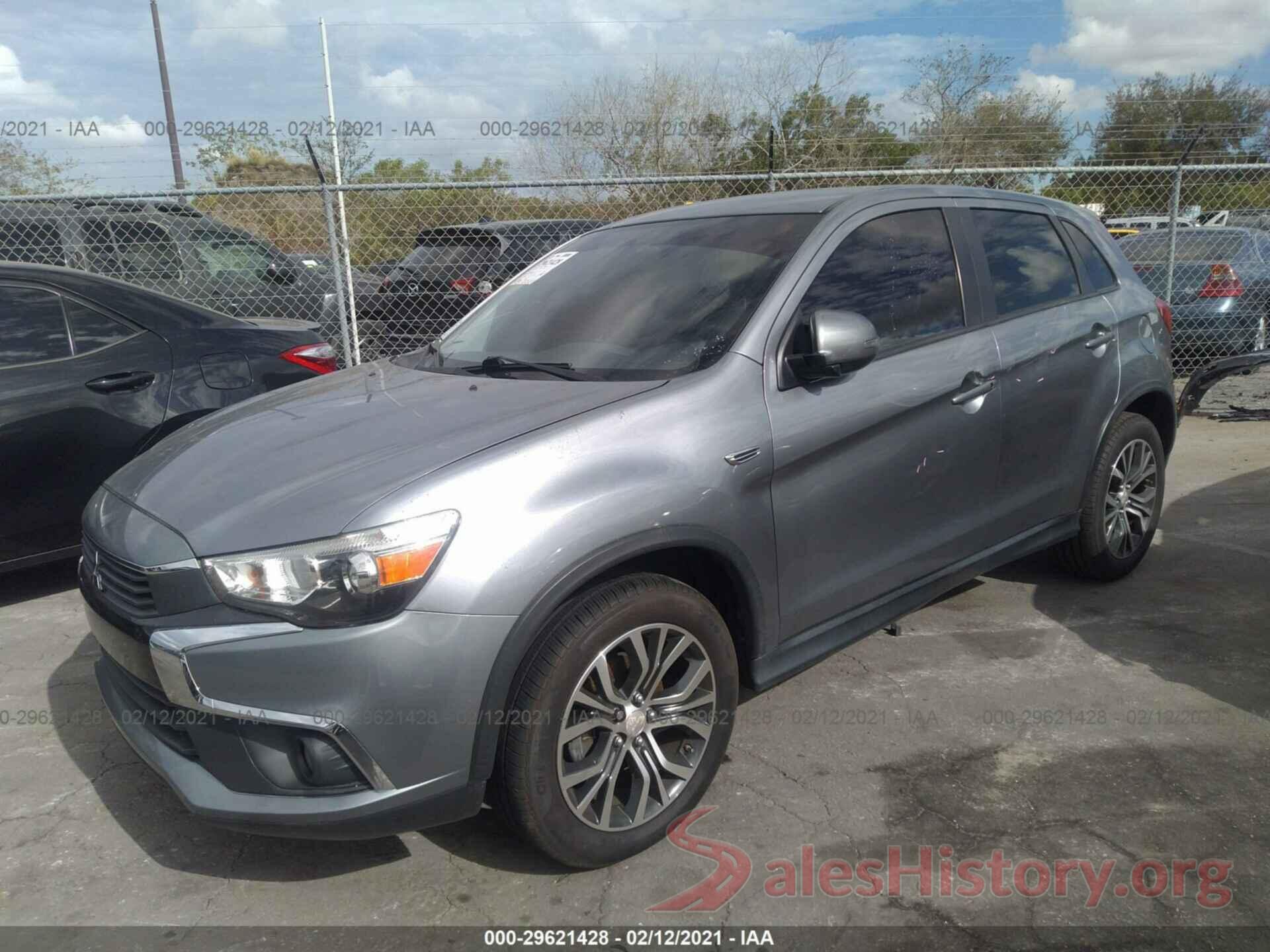 JA4AP3AUXGZ034448 2016 MITSUBISHI OUTLANDER SPORT