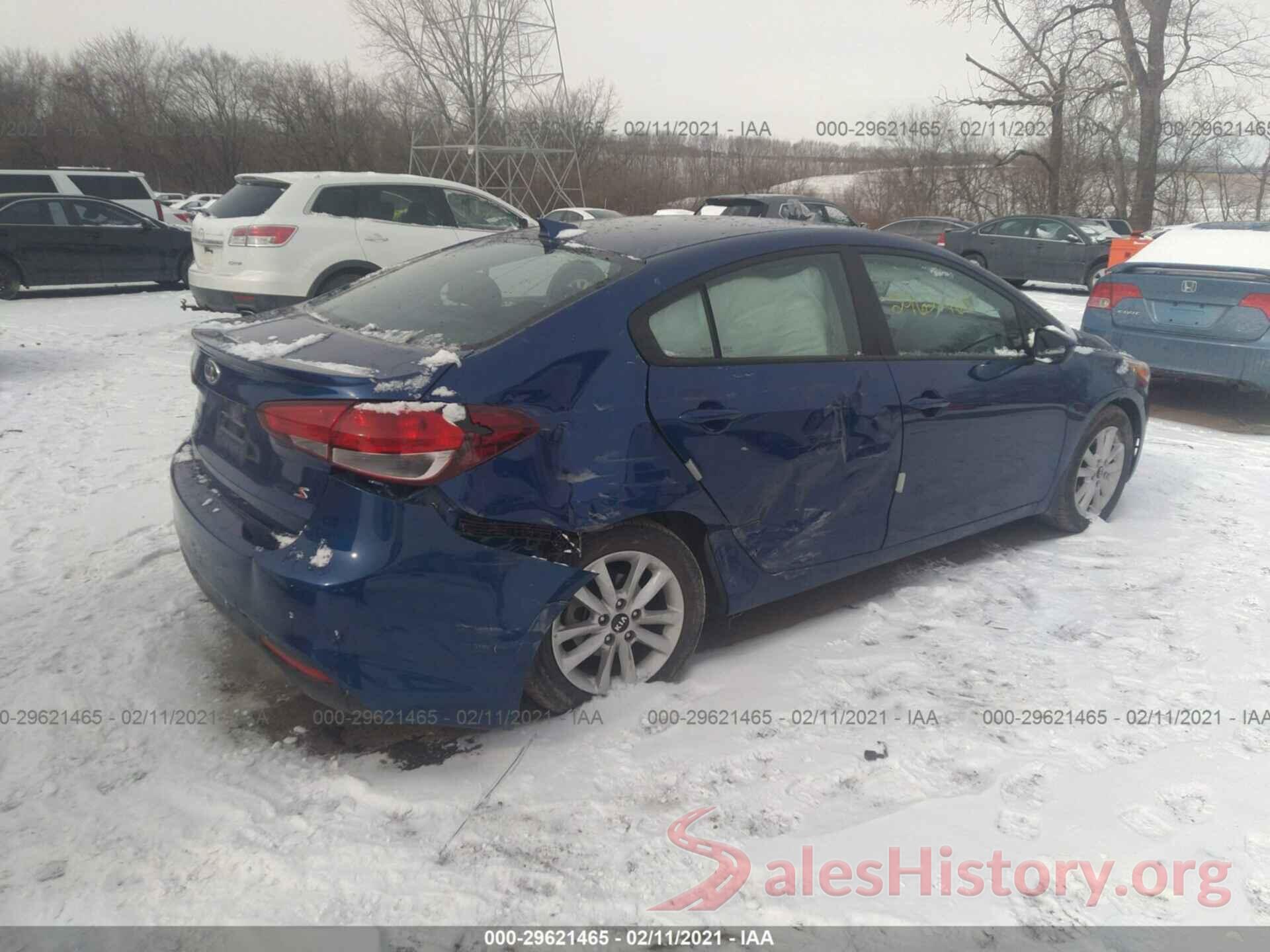 3KPFL4A71HE130800 2017 KIA FORTE