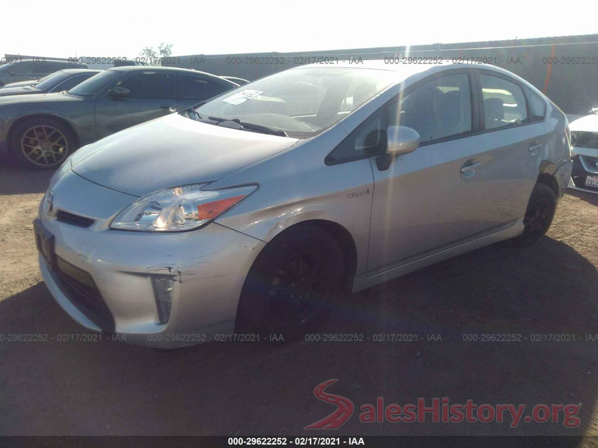 JTDKN3DU6F1979499 2015 TOYOTA PRIUS