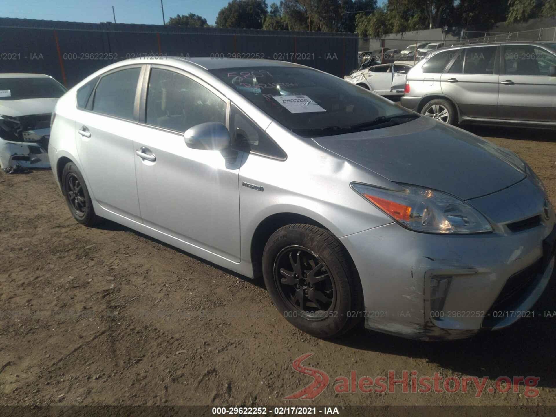 JTDKN3DU6F1979499 2015 TOYOTA PRIUS