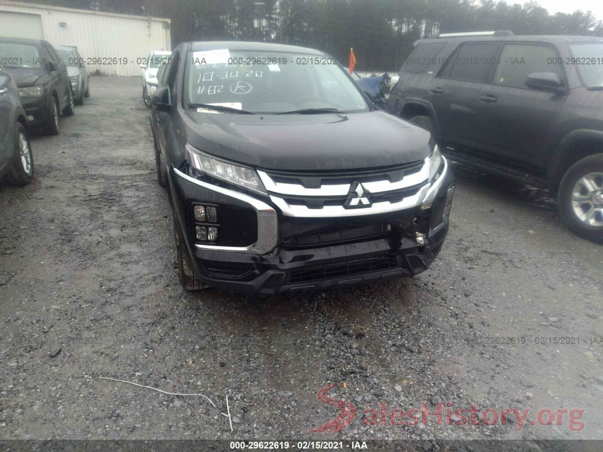 JA4AR3AU7LU012280 2020 MITSUBISHI OUTLANDER SPORT