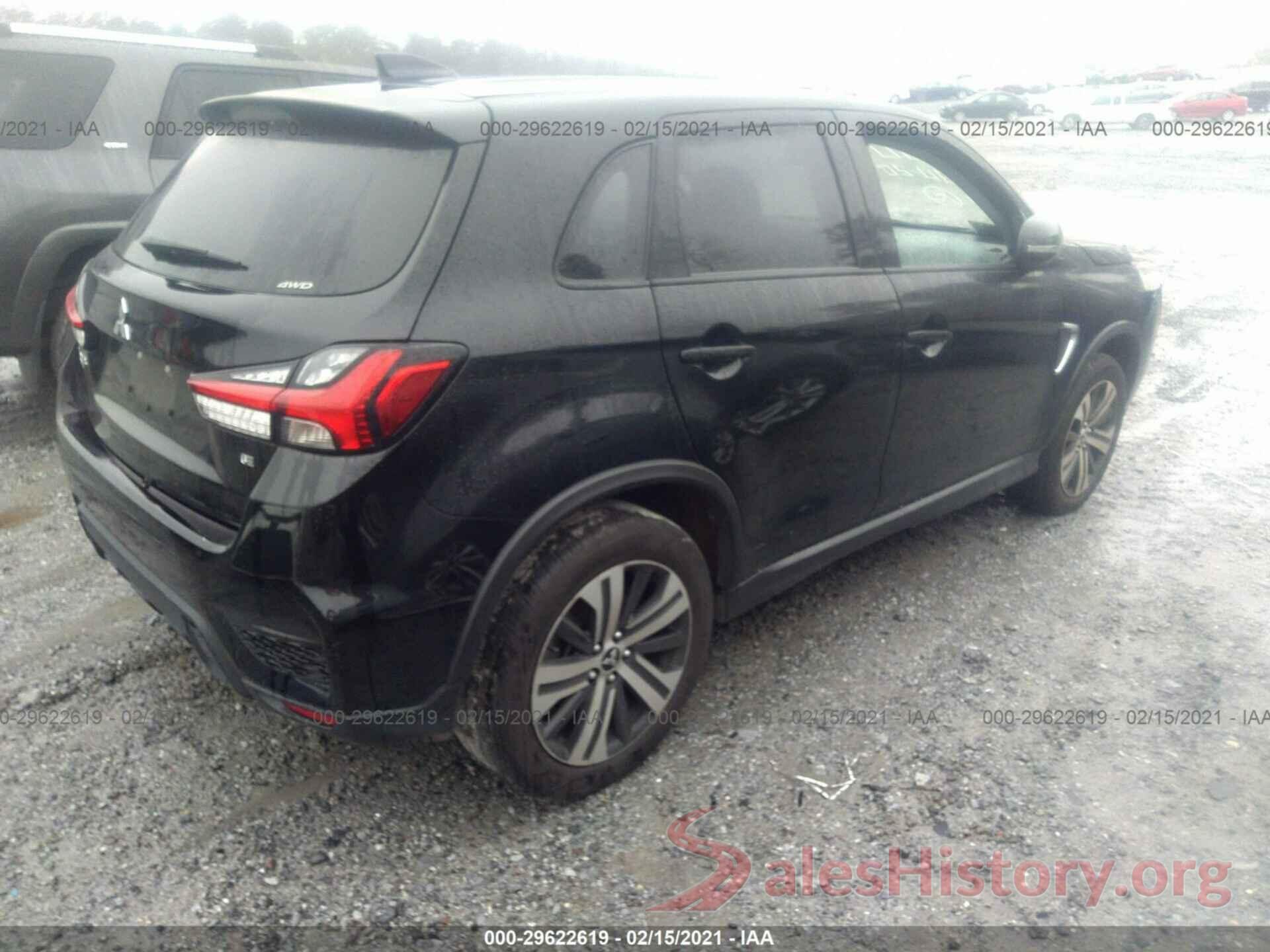 JA4AR3AU7LU012280 2020 MITSUBISHI OUTLANDER SPORT