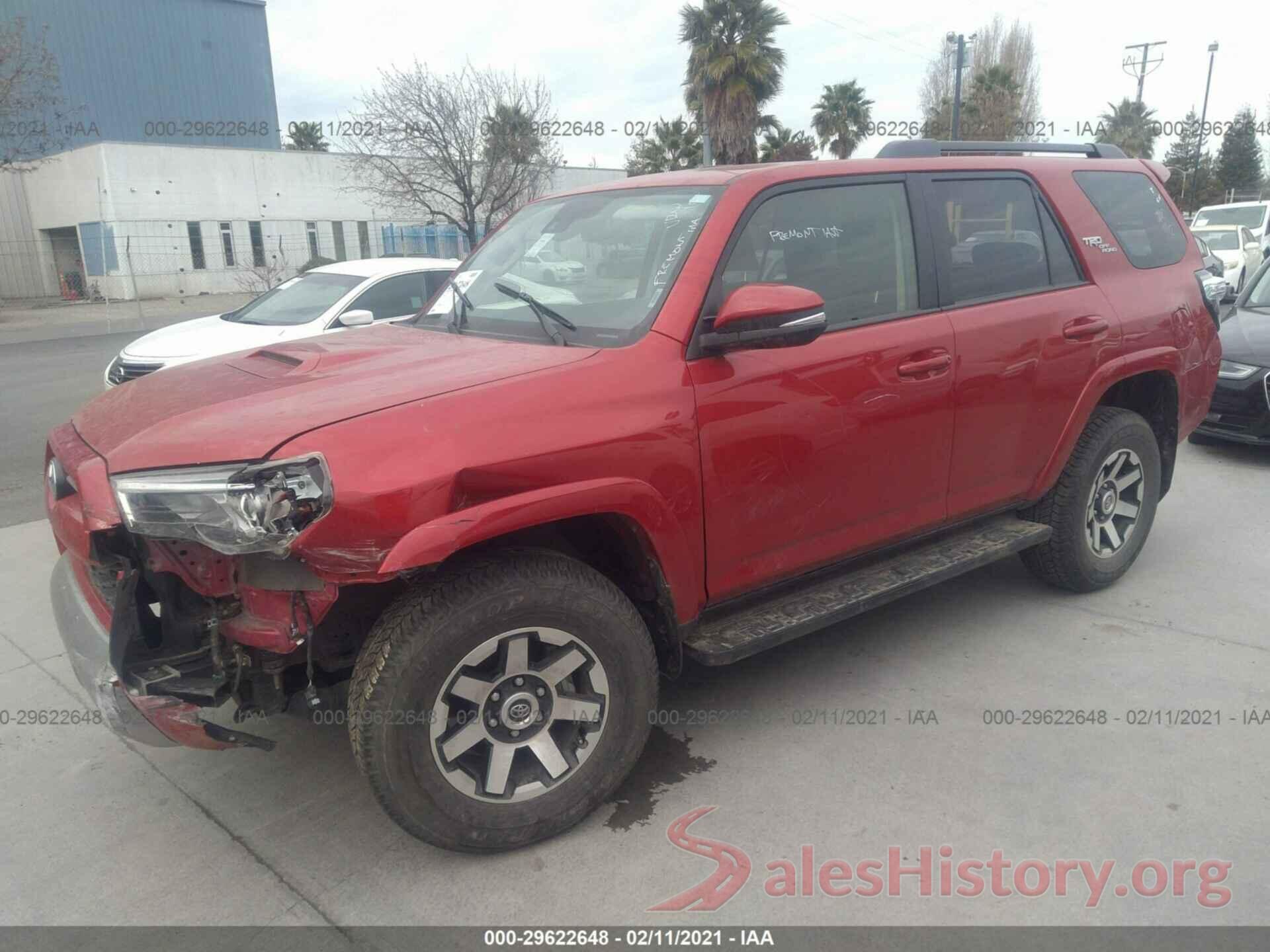 JTEBU5JR9L5769672 2020 TOYOTA 4RUNNER