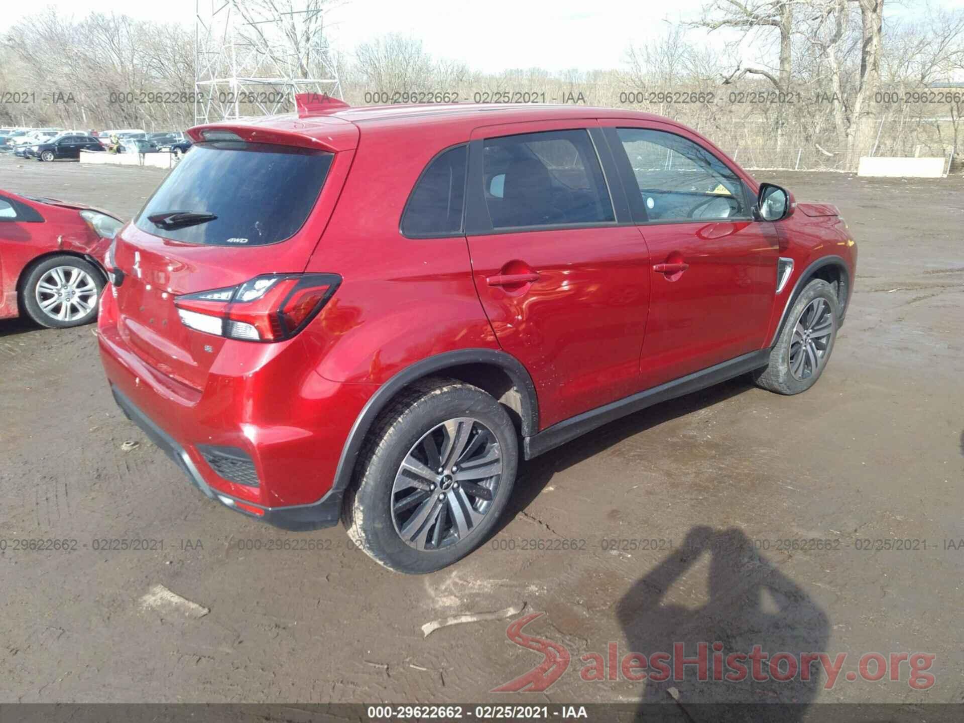 JA4AR3AU7LU018189 2020 MITSUBISHI OUTLANDER SPORT