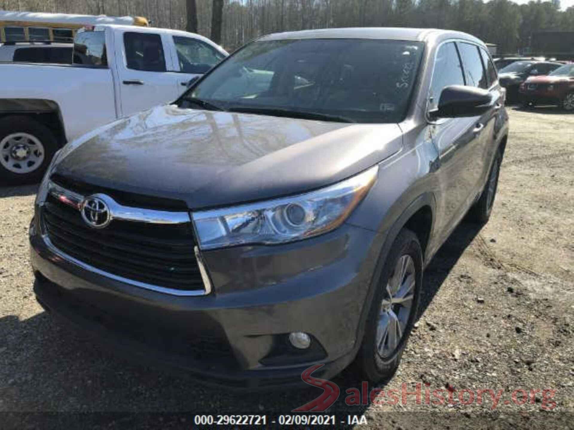 5TDZKRFH8GS122650 2016 TOYOTA HIGHLANDER