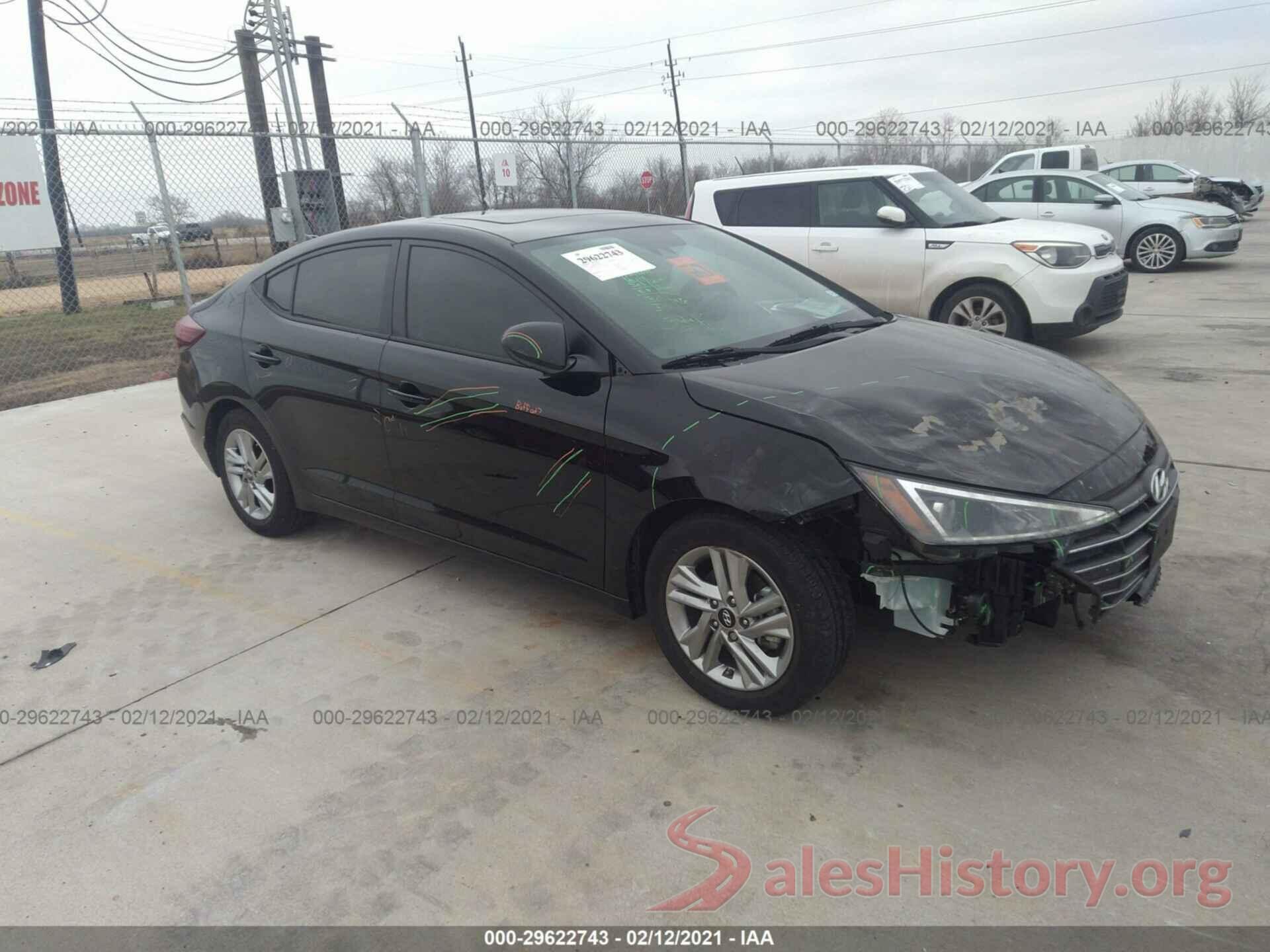 KMHD84LF0LU015463 2020 HYUNDAI ELANTRA