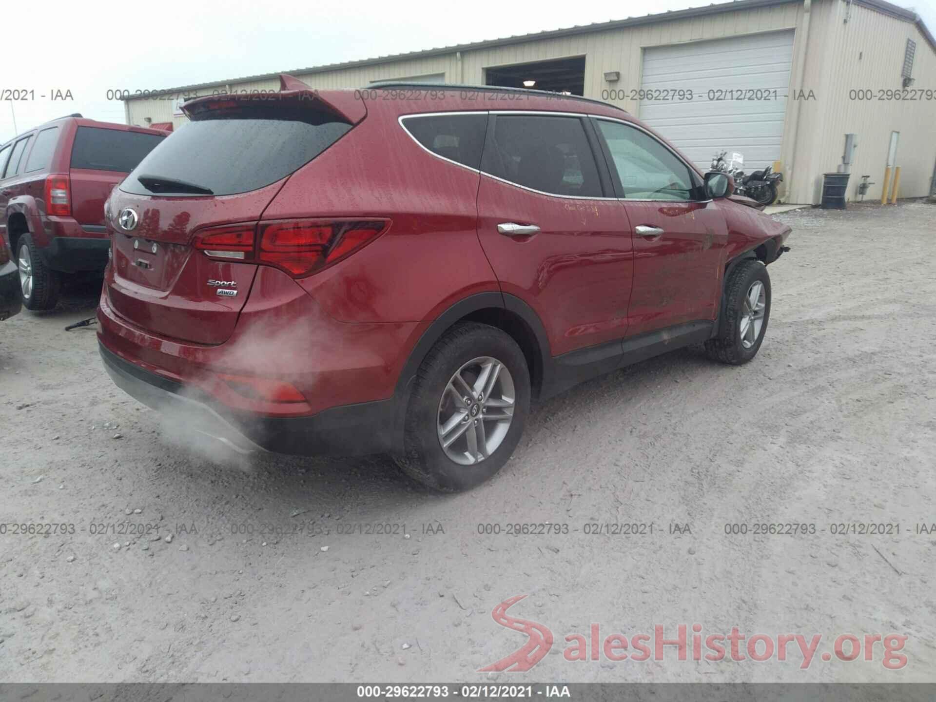 5XYZUDLB0HG422467 2017 HYUNDAI SANTA FE SPORT