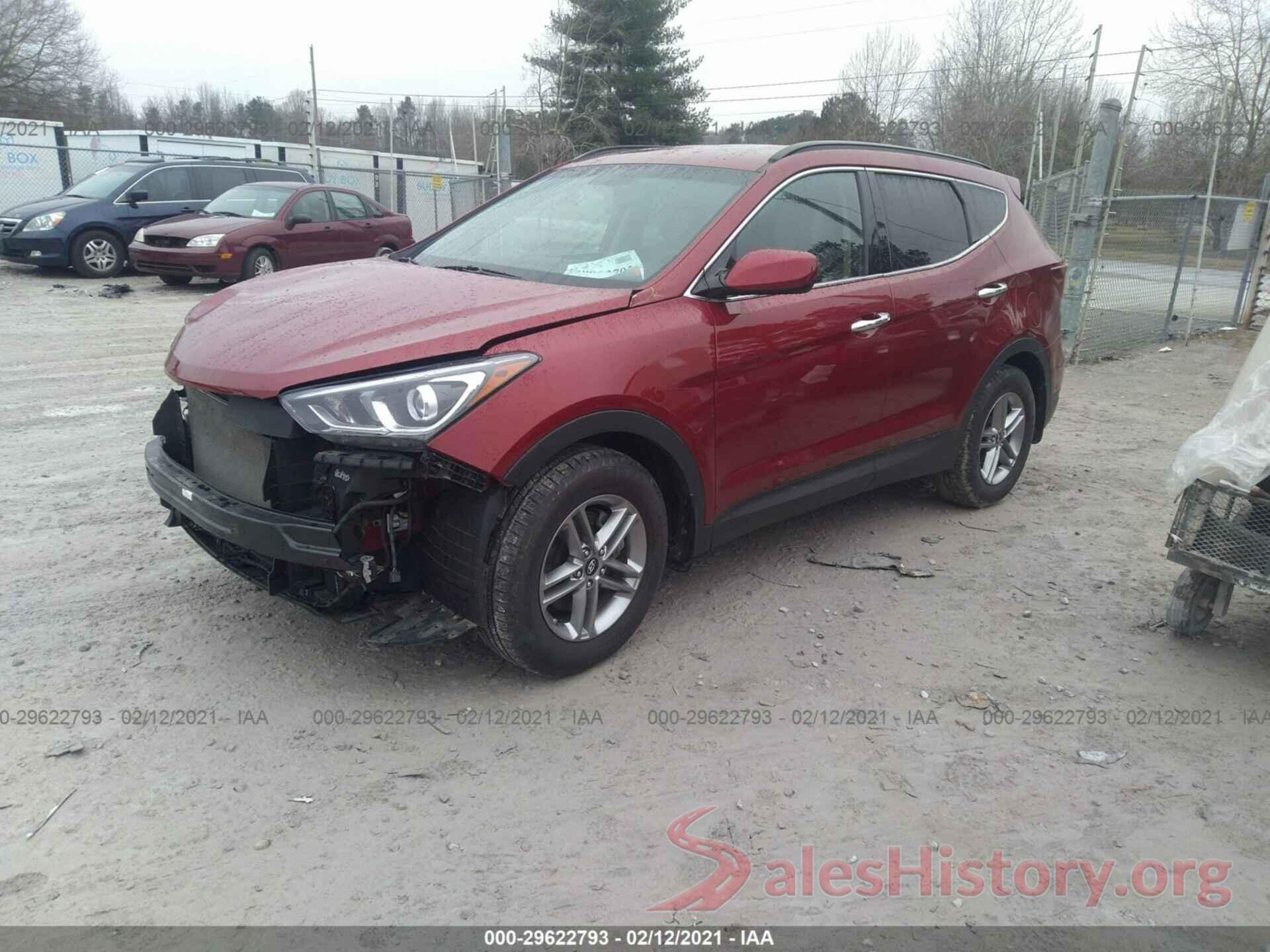 5XYZUDLB0HG422467 2017 HYUNDAI SANTA FE SPORT