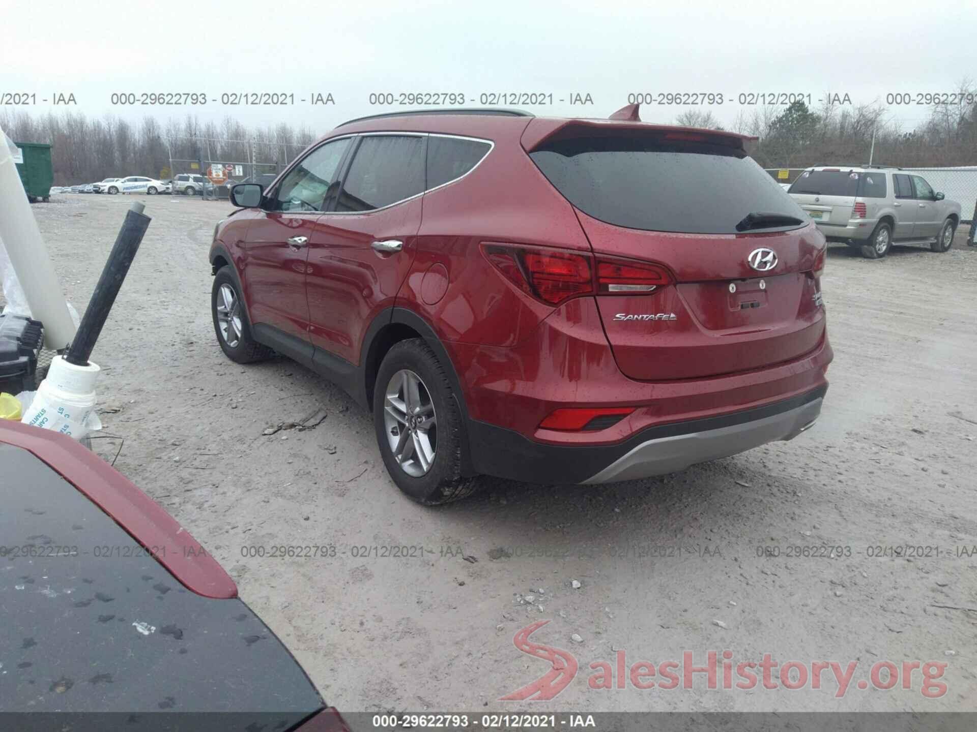 5XYZUDLB0HG422467 2017 HYUNDAI SANTA FE SPORT