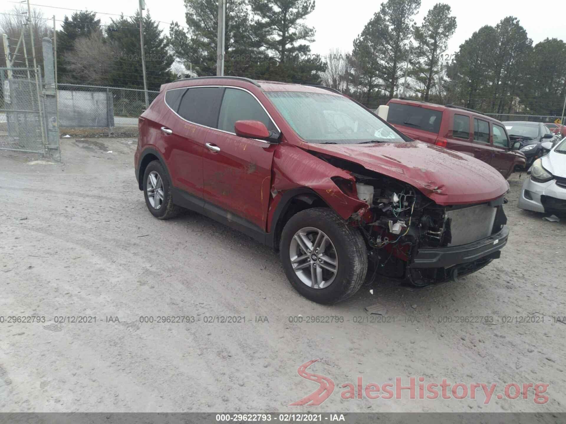 5XYZUDLB0HG422467 2017 HYUNDAI SANTA FE SPORT