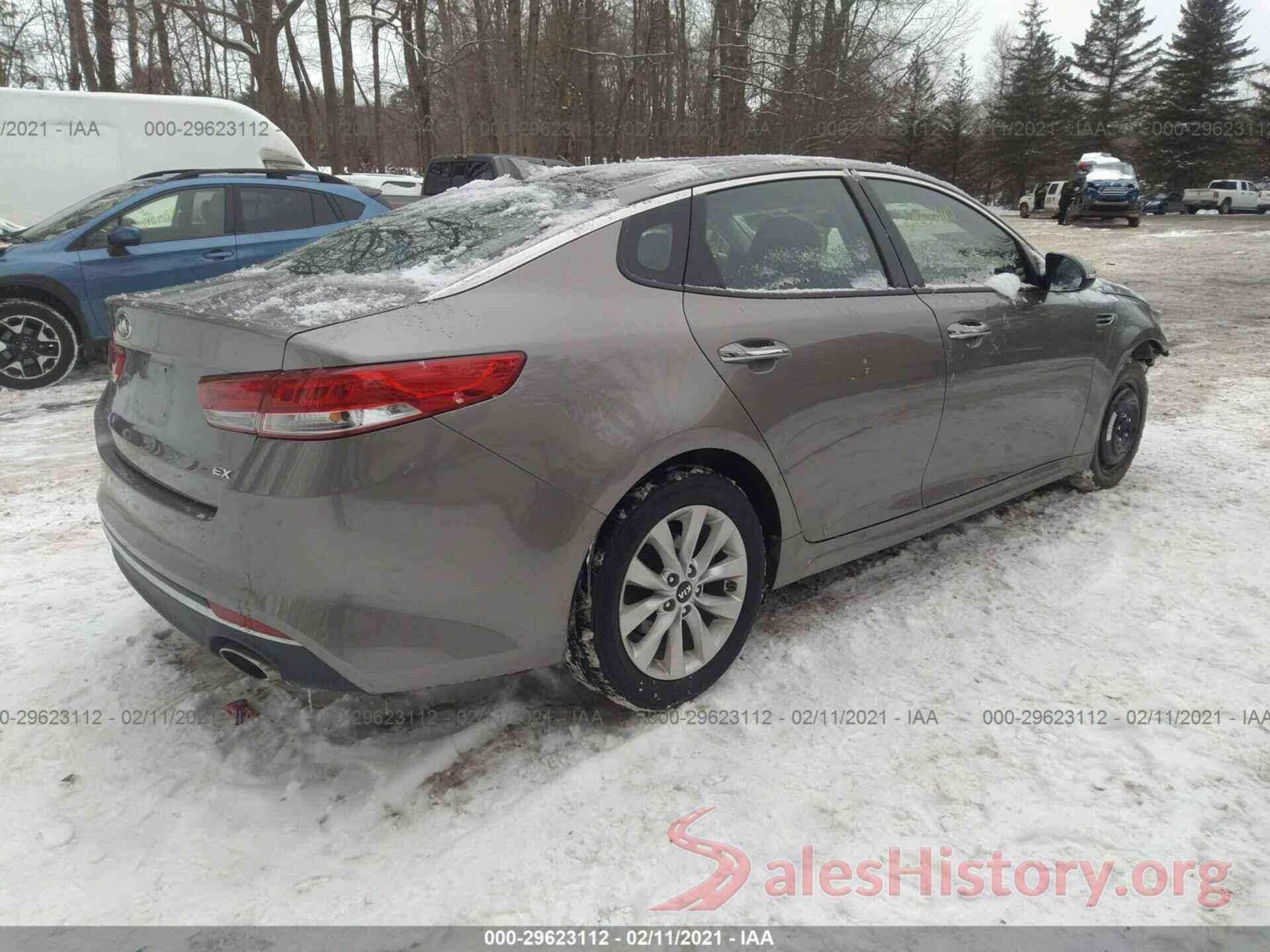 5XXGU4L34GG091234 2016 KIA OPTIMA