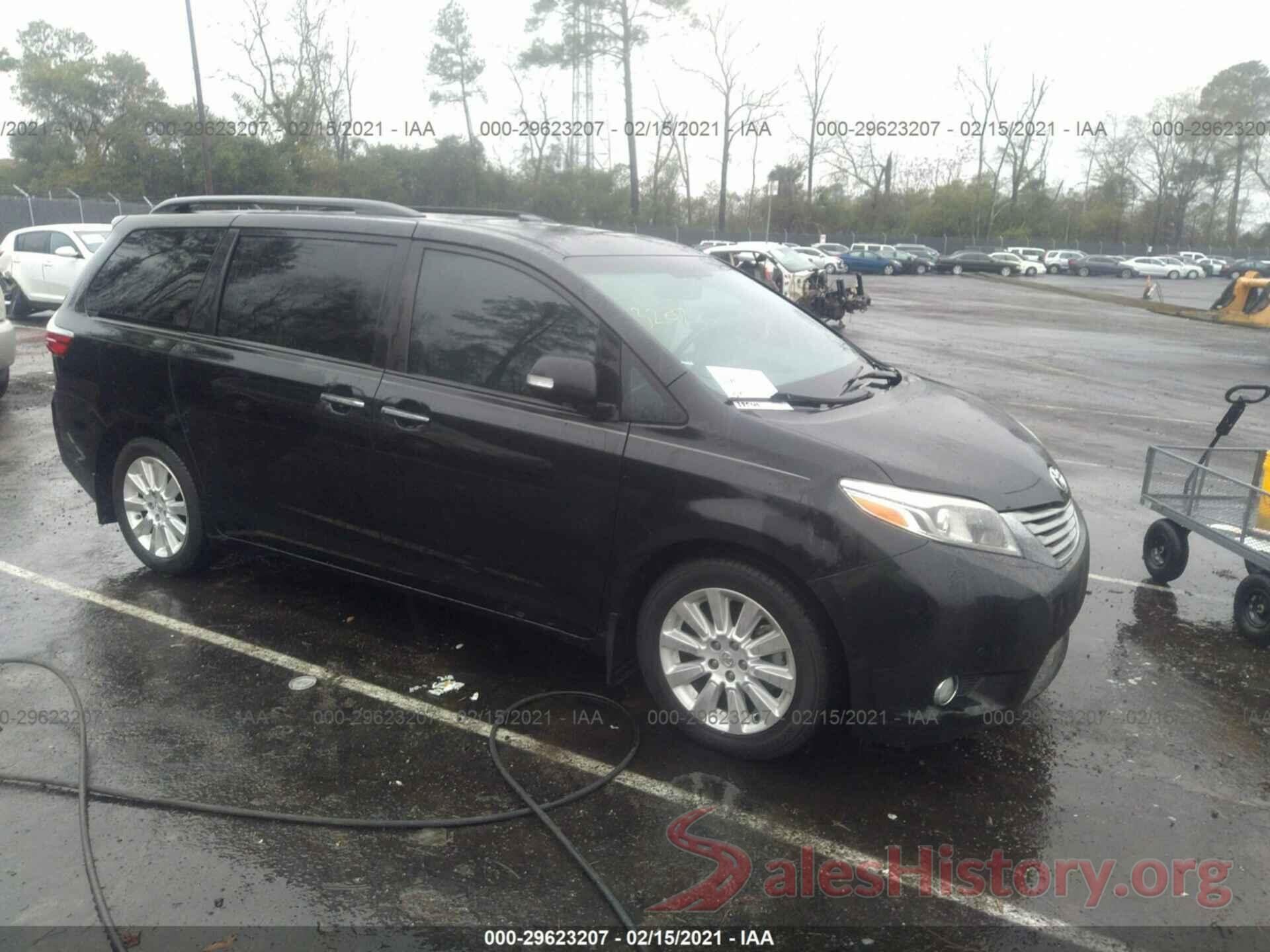 5TDYK3DC6GS752277 2016 TOYOTA SIENNA