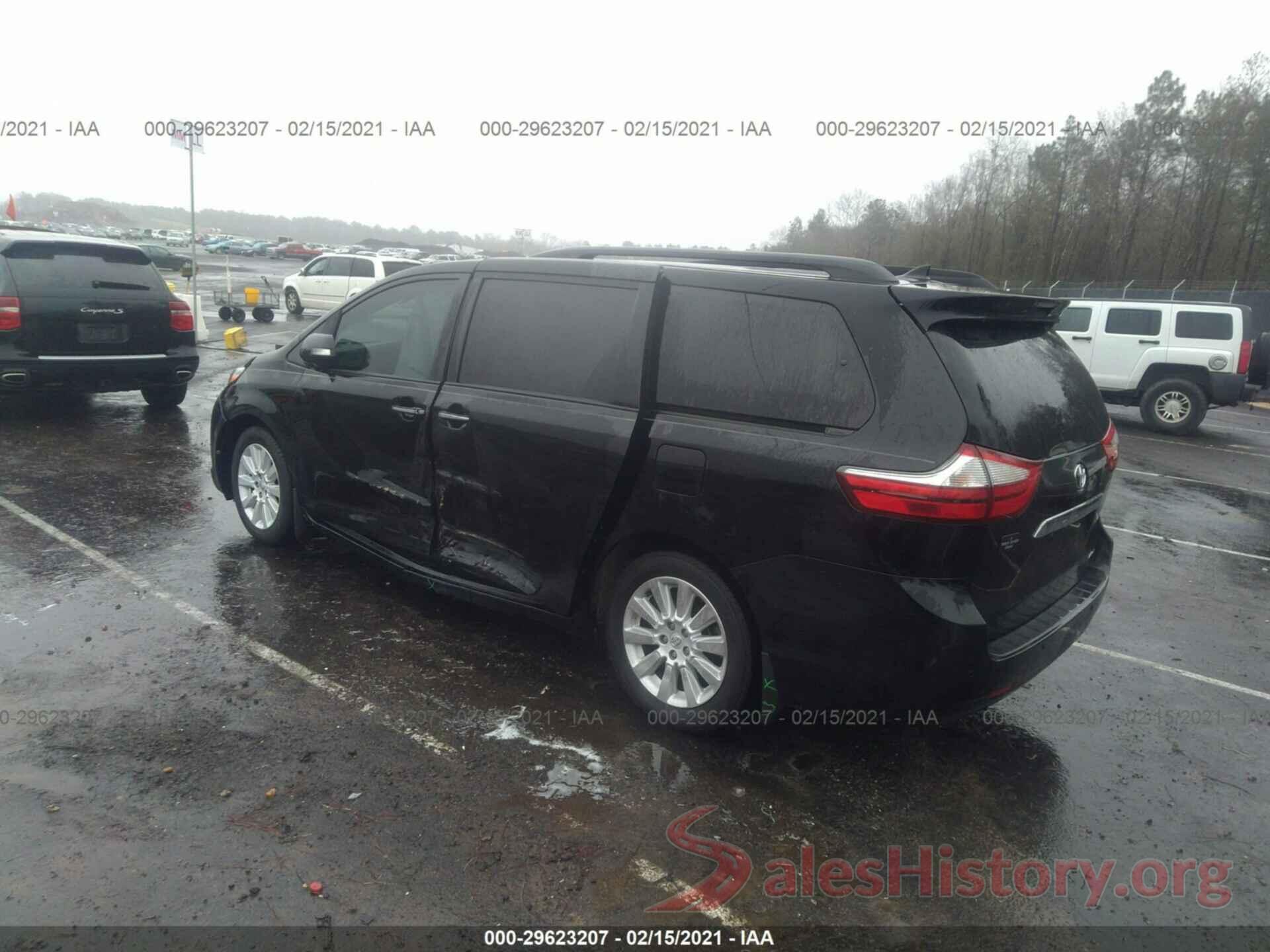 5TDYK3DC6GS752277 2016 TOYOTA SIENNA