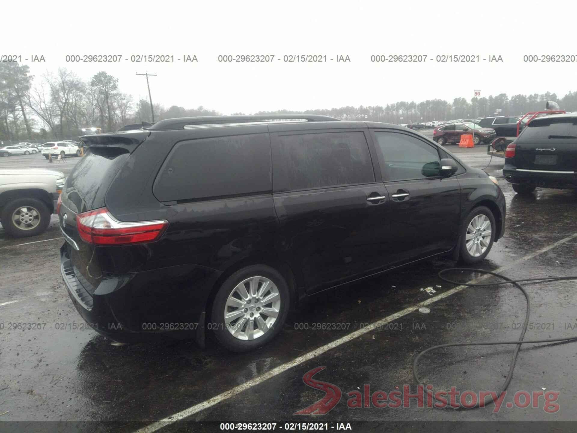 5TDYK3DC6GS752277 2016 TOYOTA SIENNA