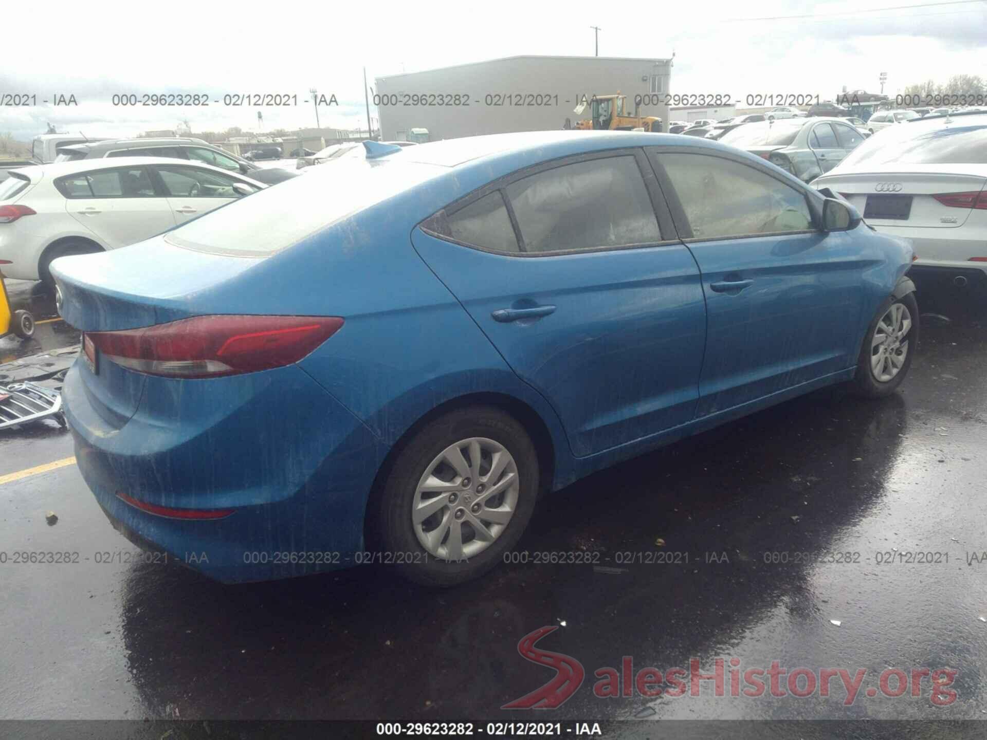 5NPD74LF9HH208770 2017 HYUNDAI ELANTRA