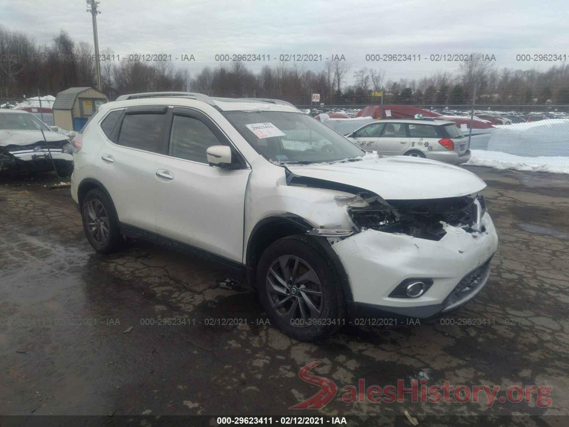 5N1AT2MV6GC771810 2016 NISSAN ROGUE