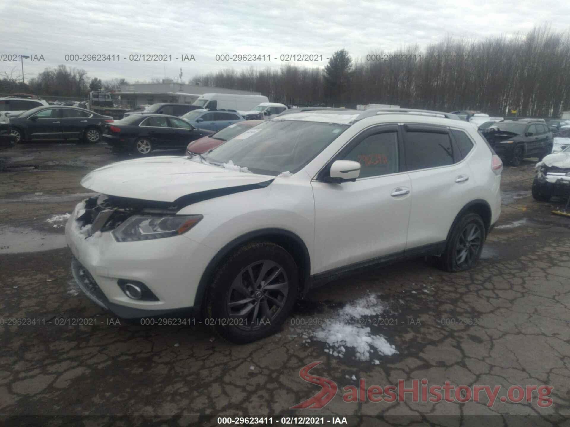 5N1AT2MV6GC771810 2016 NISSAN ROGUE