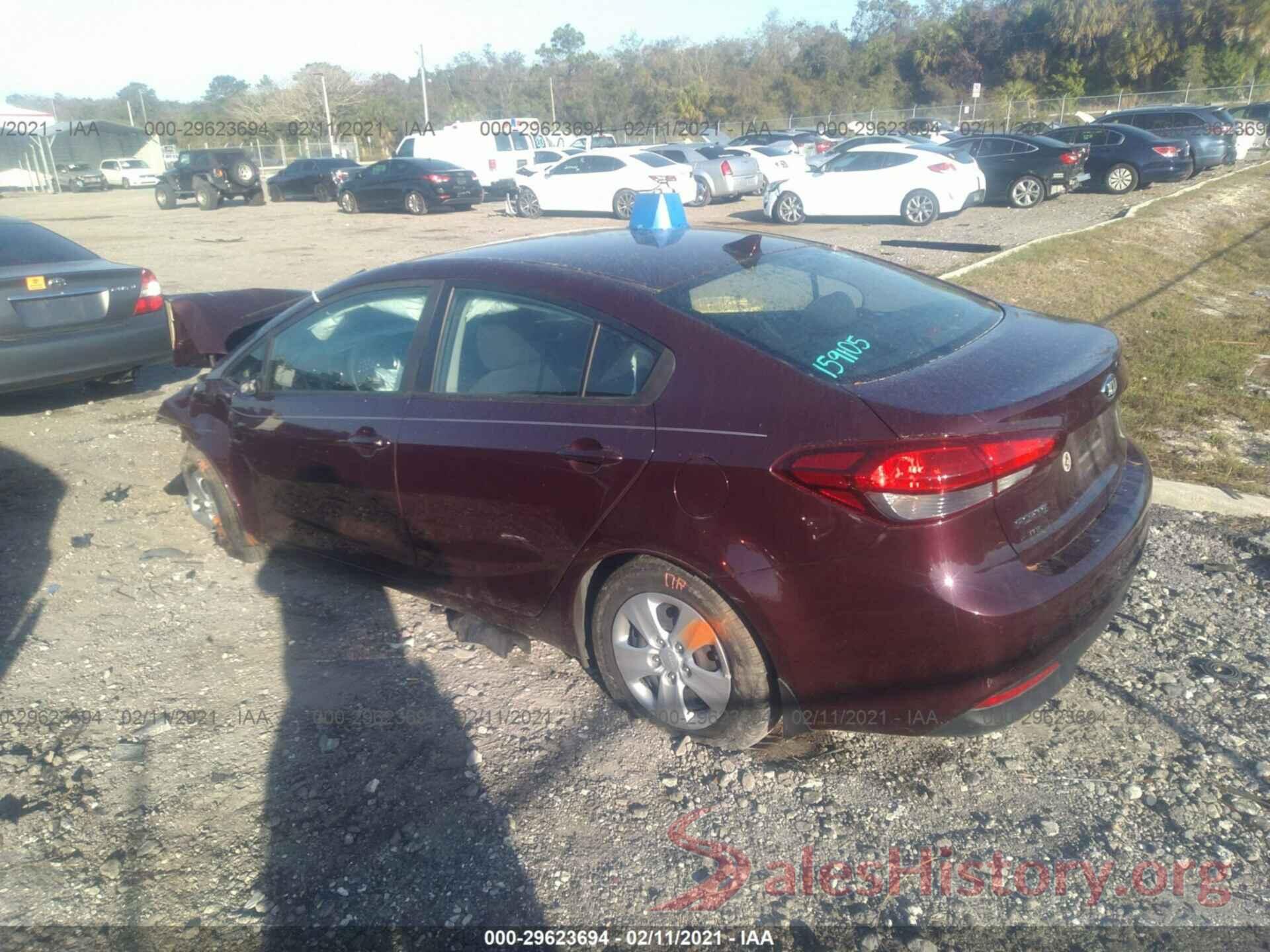 3KPFK4A73HE159105 2017 KIA FORTE