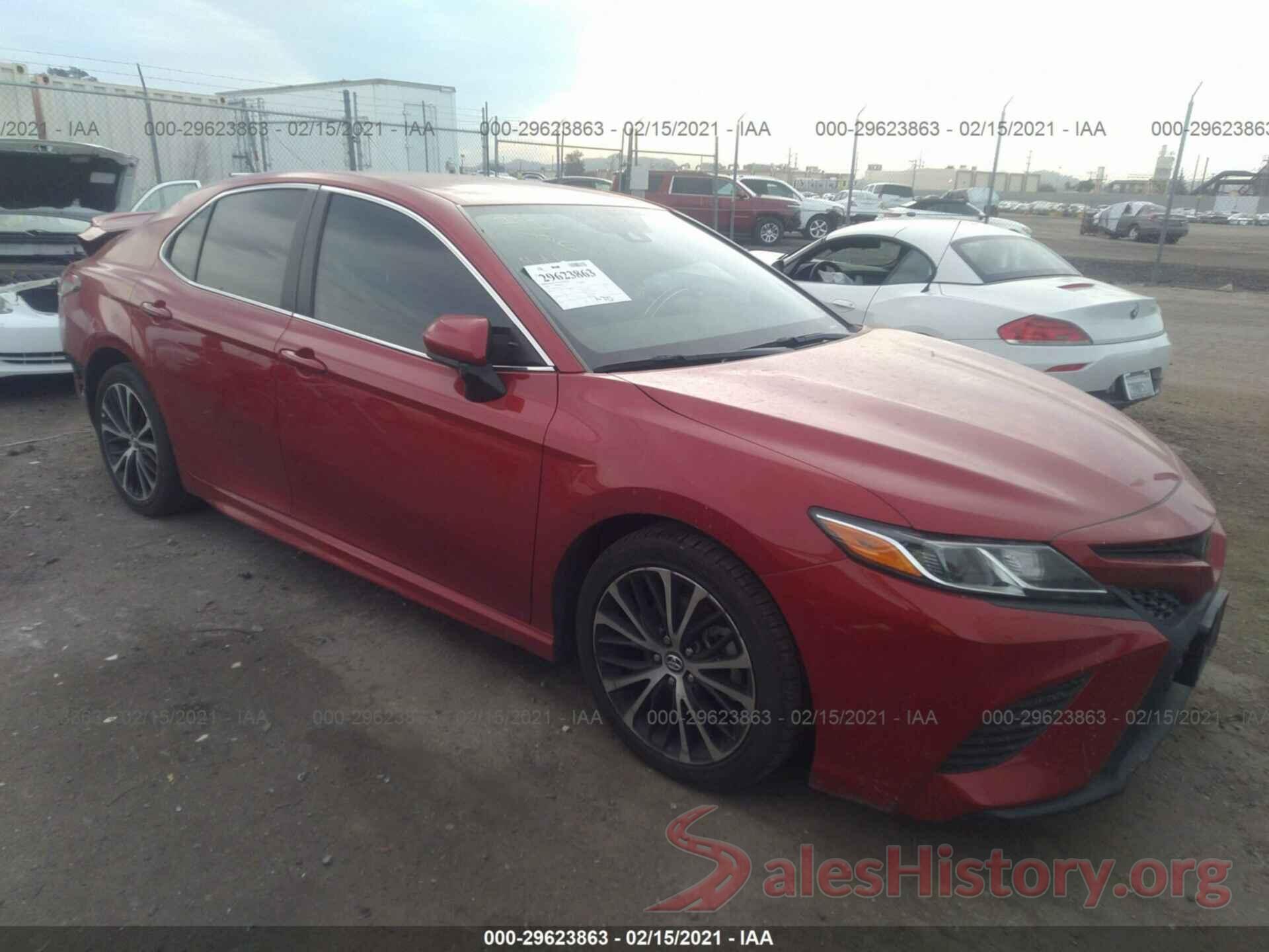 4T1B11HK4KU218516 2019 TOYOTA CAMRY