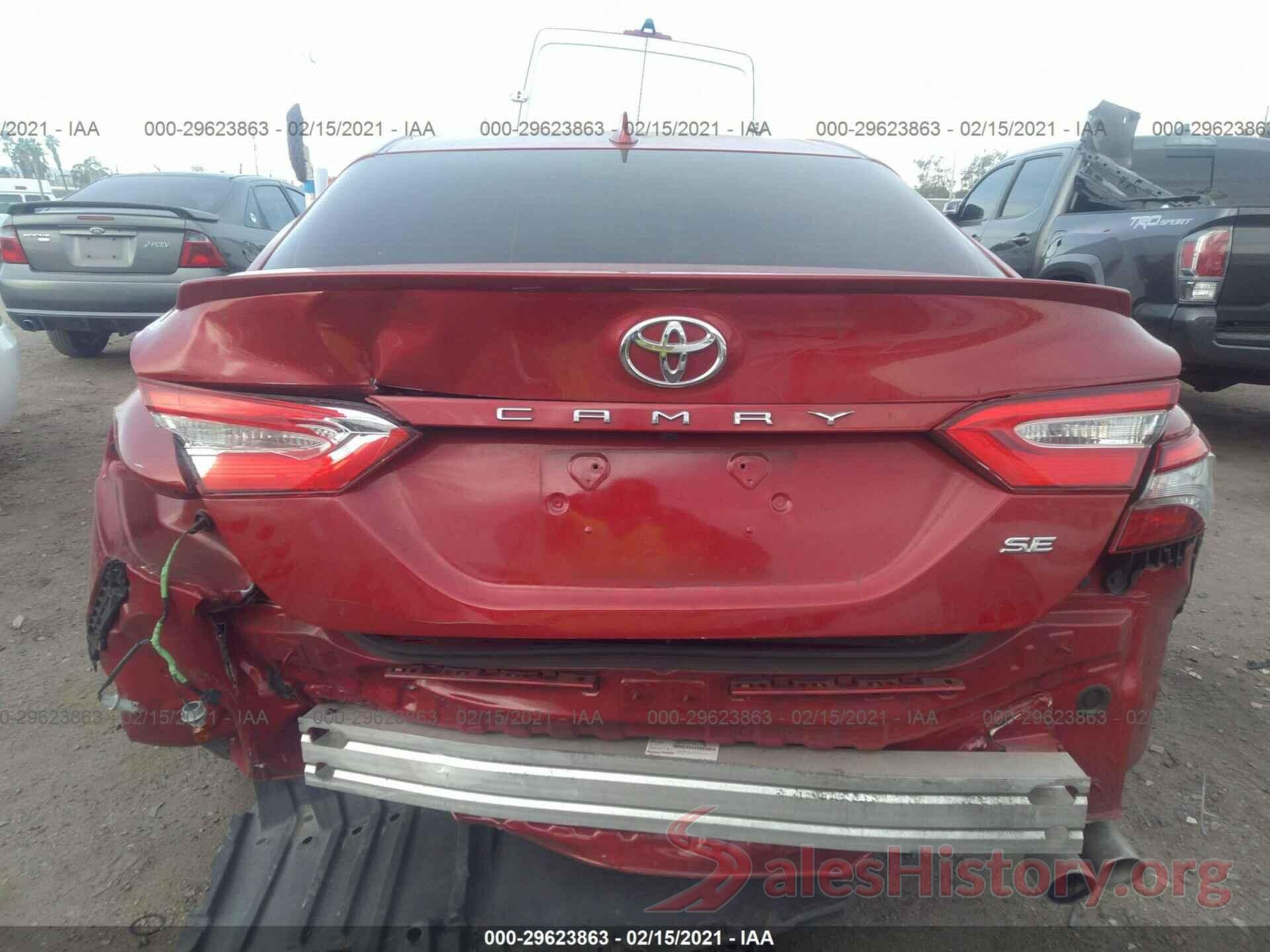 4T1B11HK4KU218516 2019 TOYOTA CAMRY