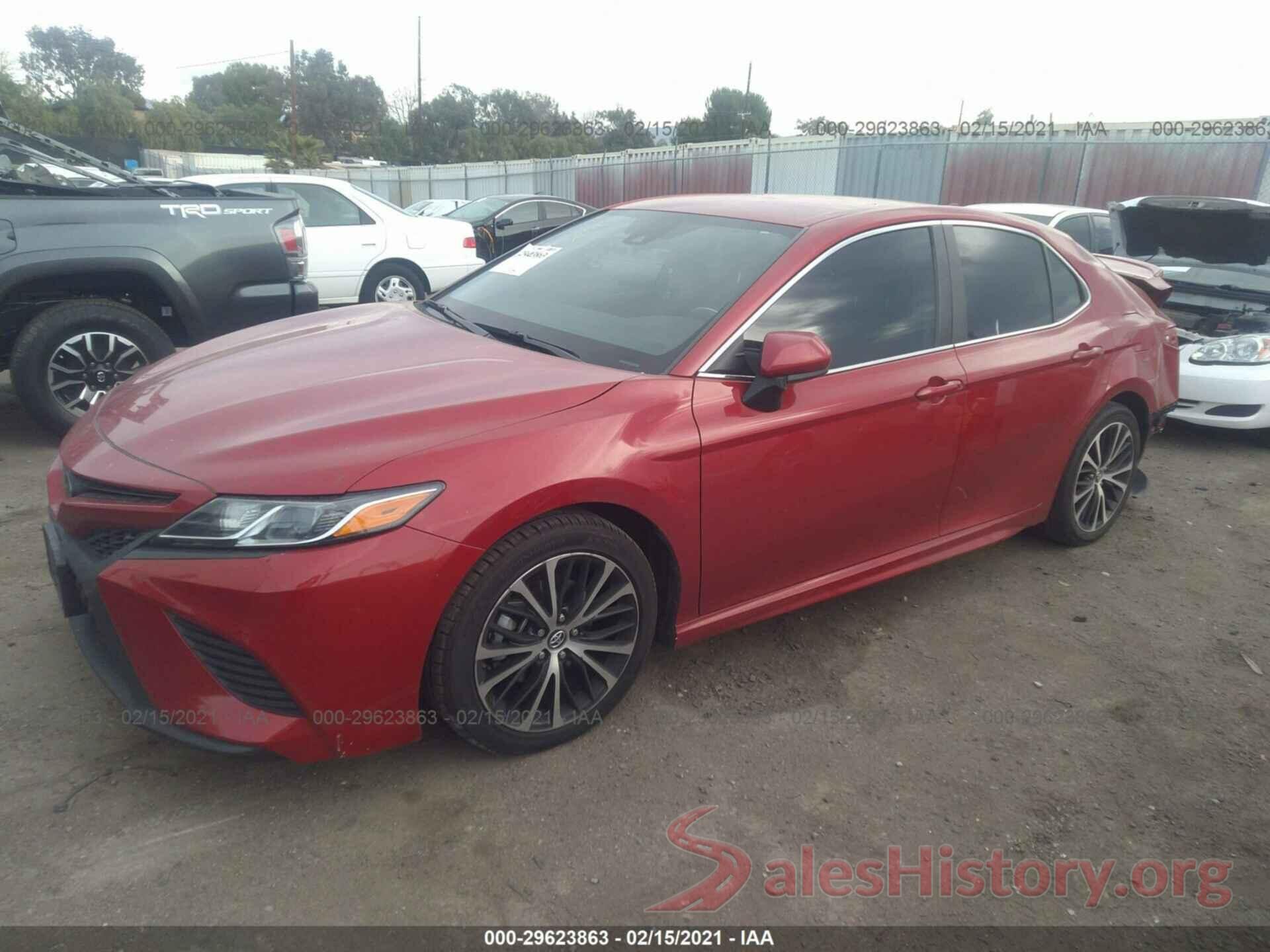 4T1B11HK4KU218516 2019 TOYOTA CAMRY