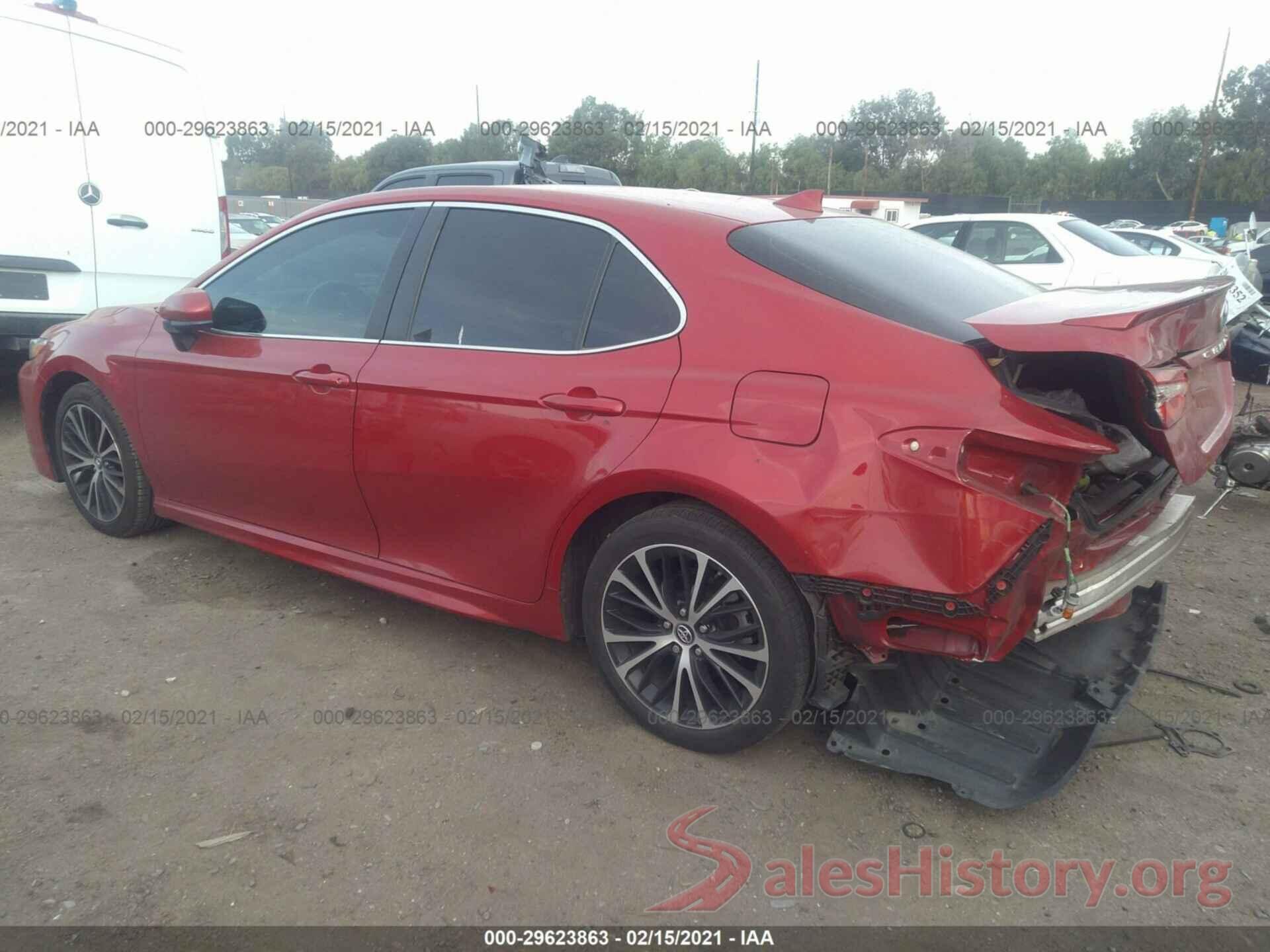 4T1B11HK4KU218516 2019 TOYOTA CAMRY