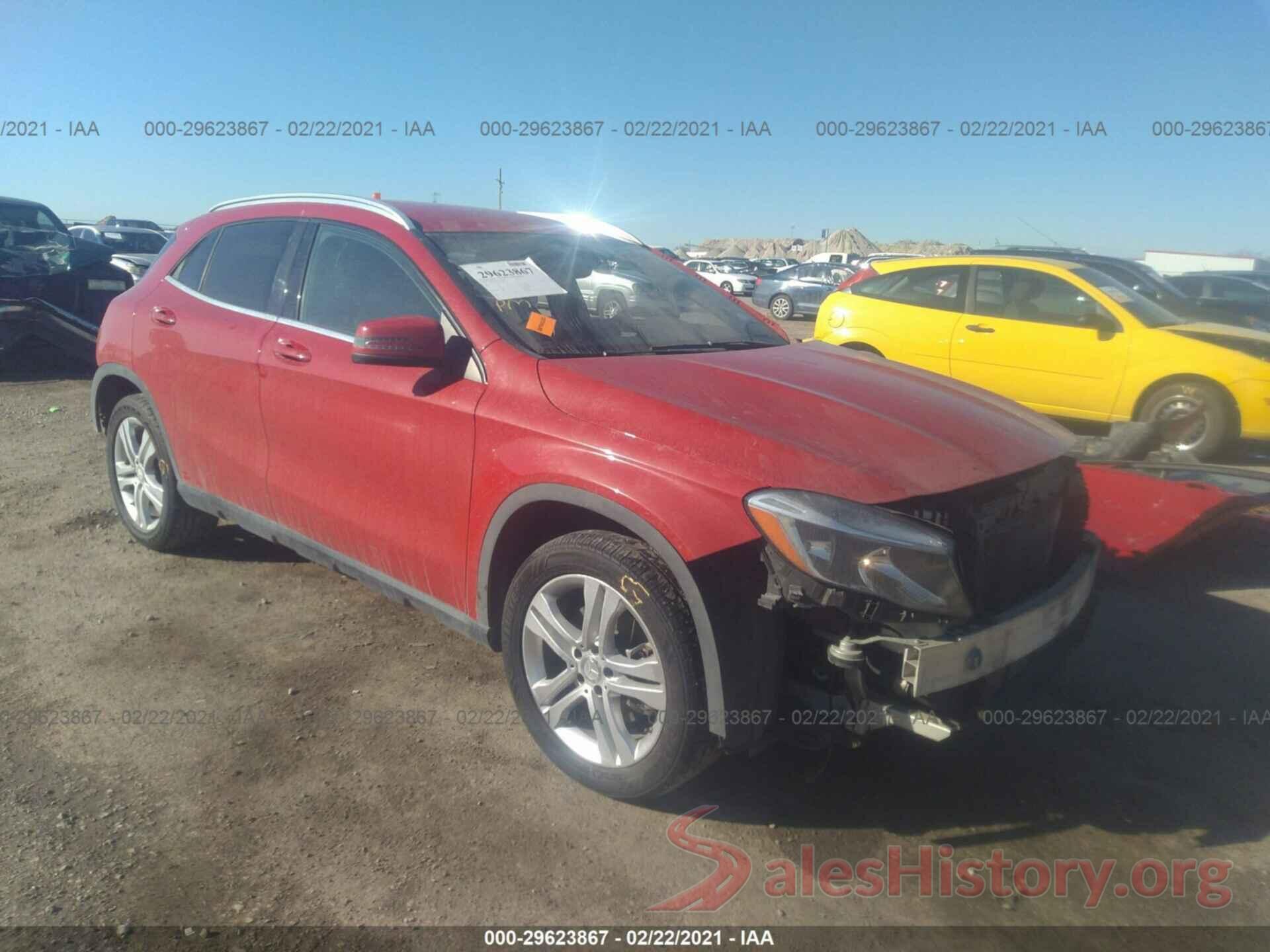 WDCTG4EB1GJ205917 2016 MERCEDES-BENZ GLA