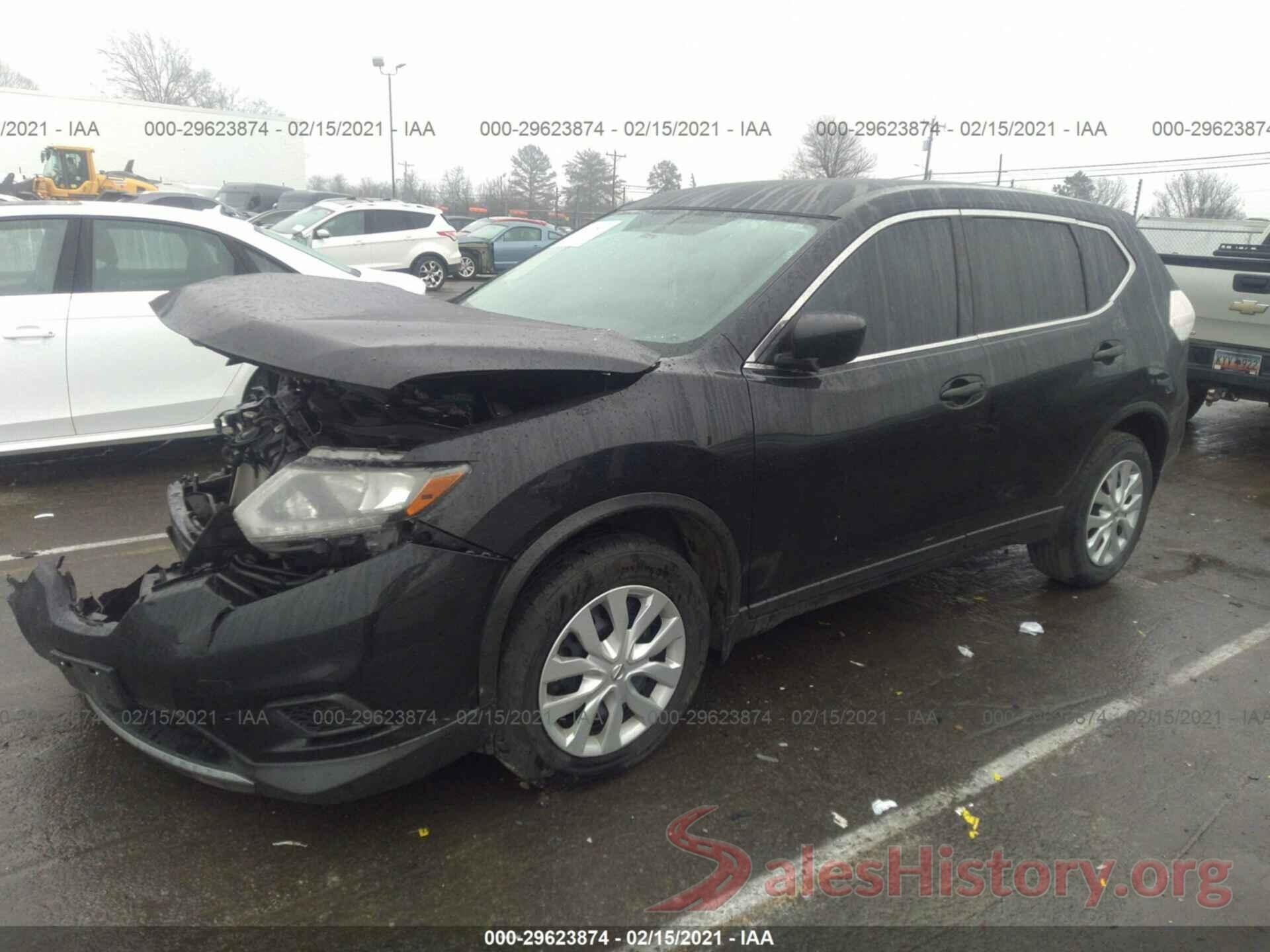 KNMAT2MTXGP602823 2016 NISSAN ROGUE