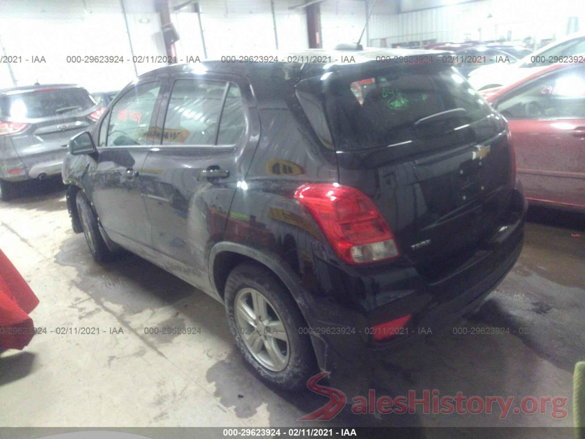 KL7CJKSB7LB085509 2020 CHEVROLET TRAX